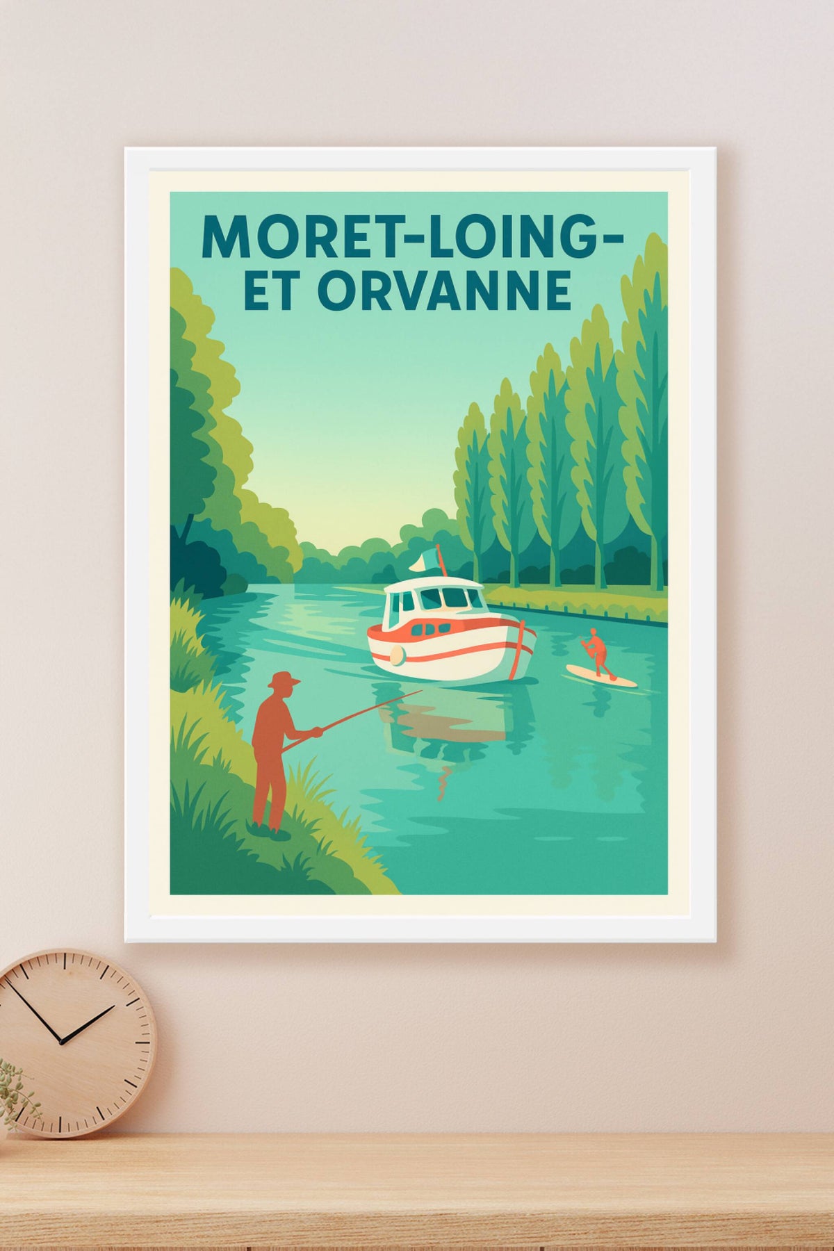 Affiche de Moret-Loing-et-Orvanne - Charme paisible au fil de l'eau