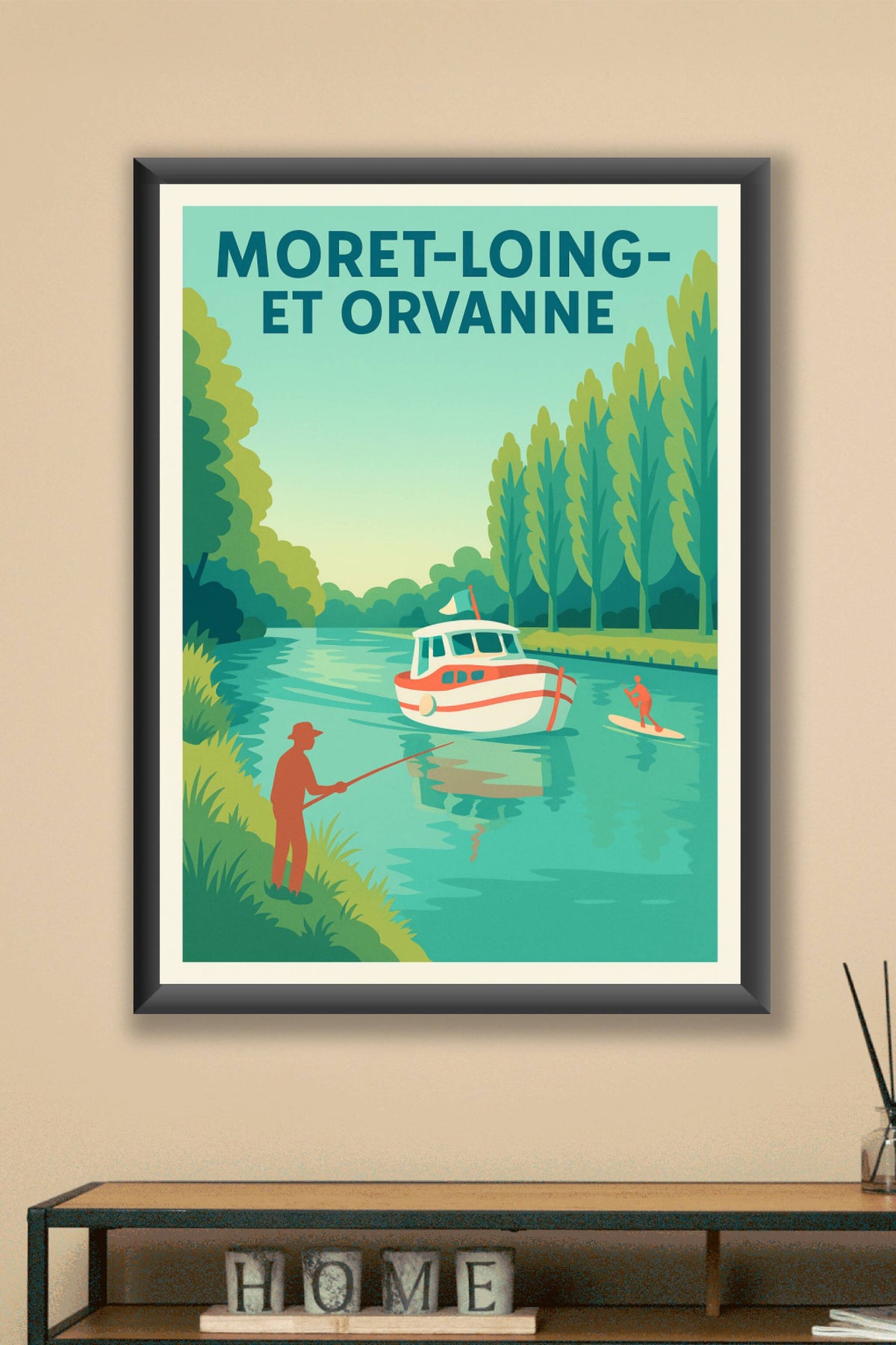 Affiche de Moret-Loing-et-Orvanne - Charme paisible au fil de l'eau