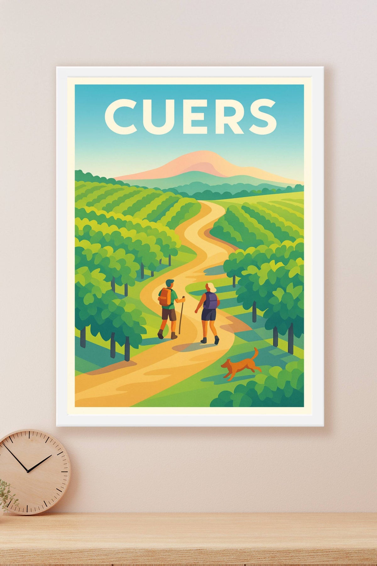 Affiche de Cuers - Escapade nature et randonnée