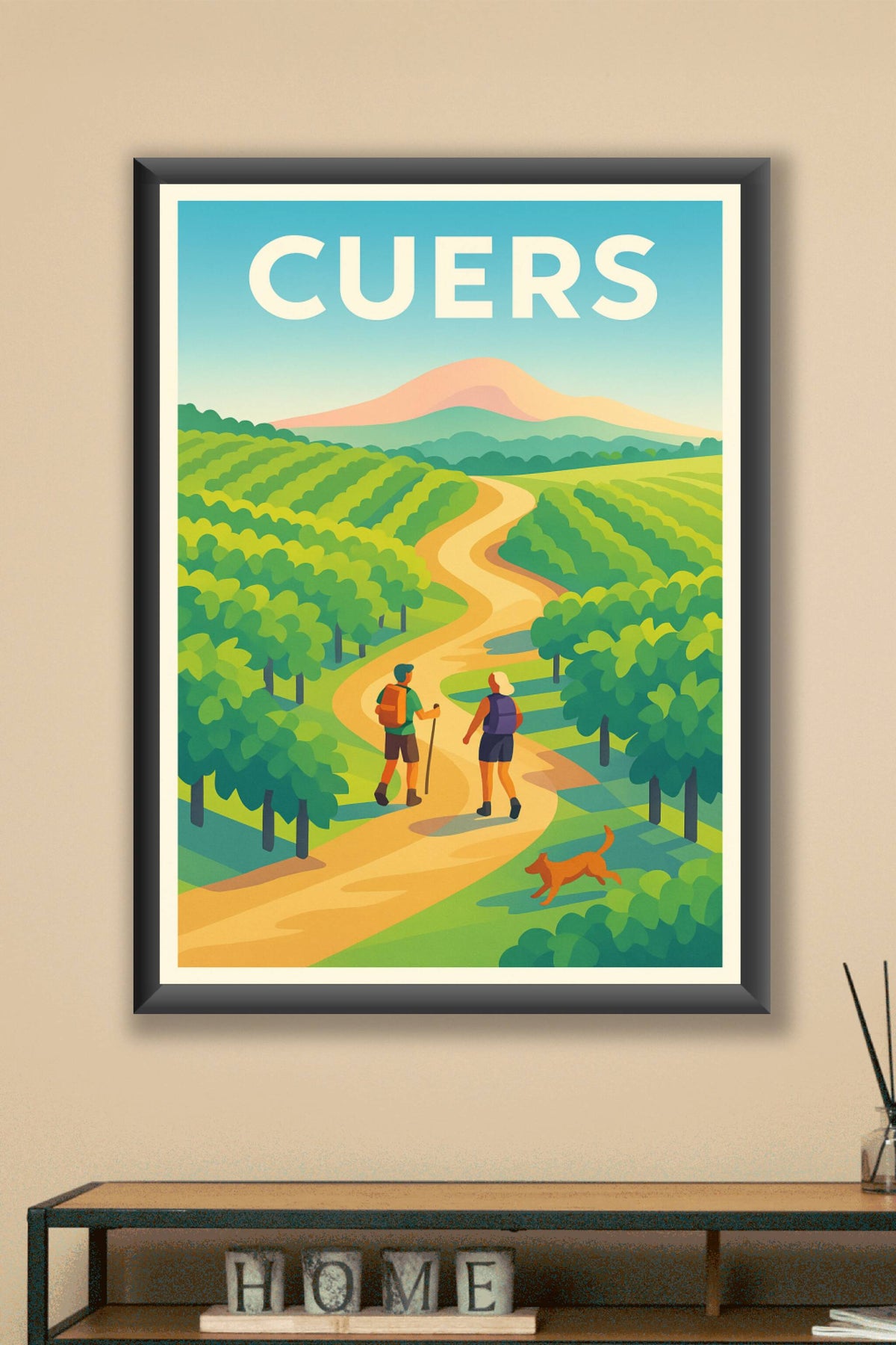 Affiche de Cuers - Escapade nature et randonnée
