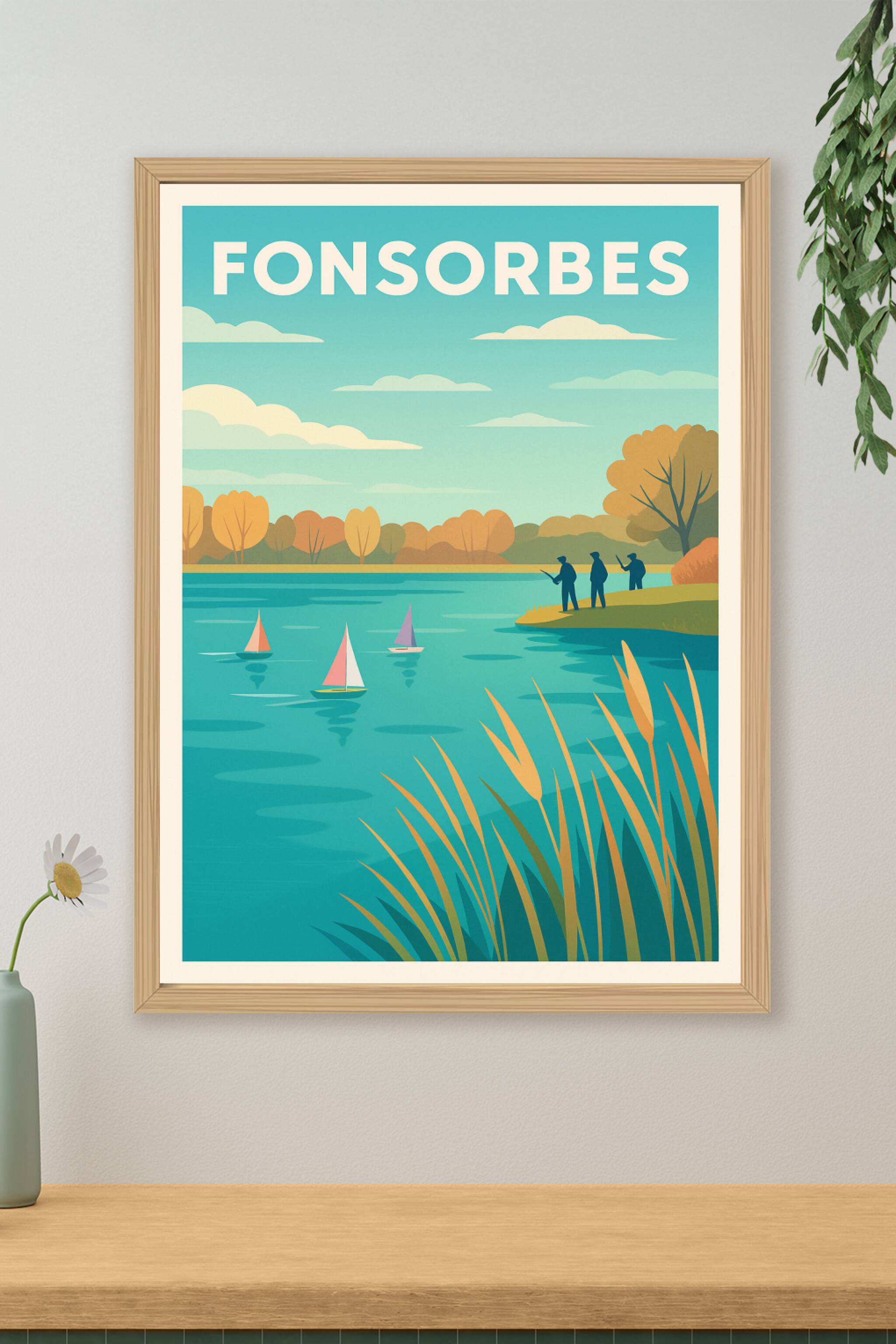 Affiche de Fonsorbes - Évasion au bord de l'eau