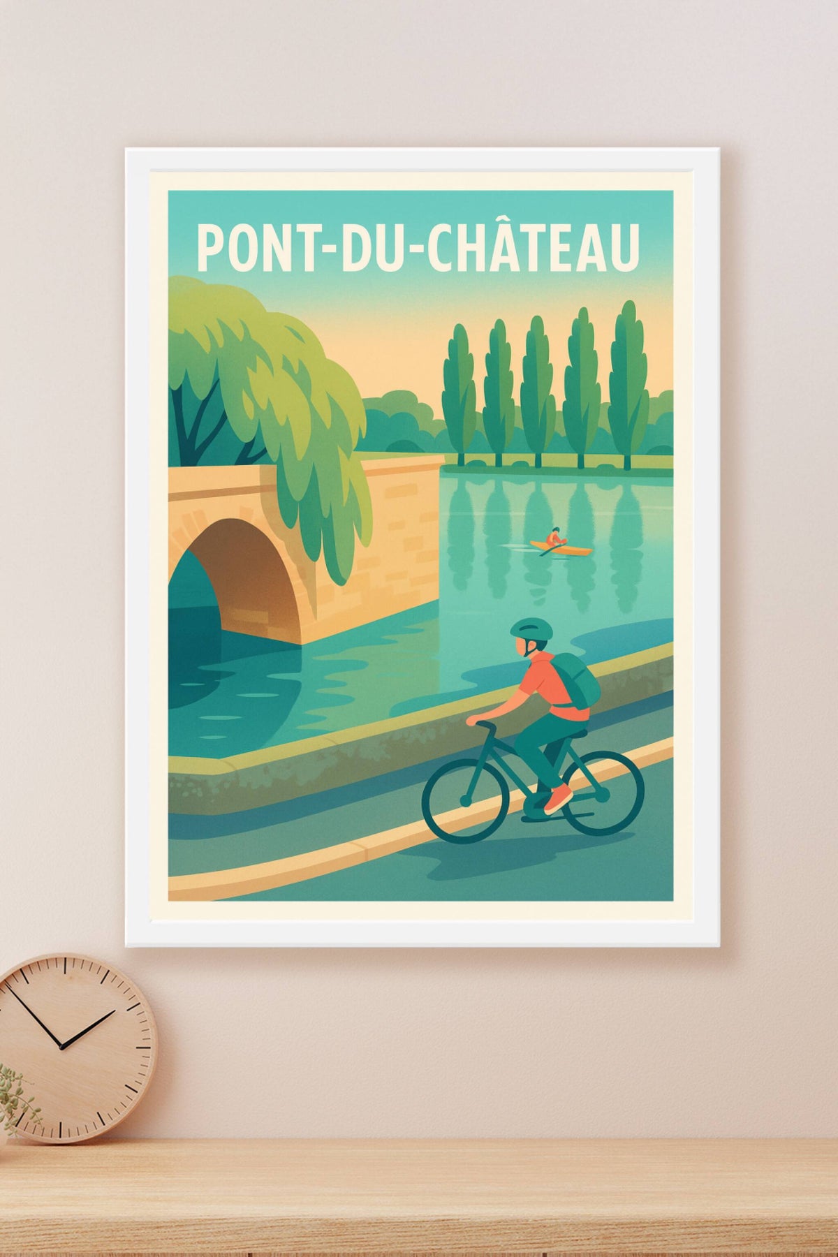 Affiche de Pont-du-Château - Escapade au fil de l'eau