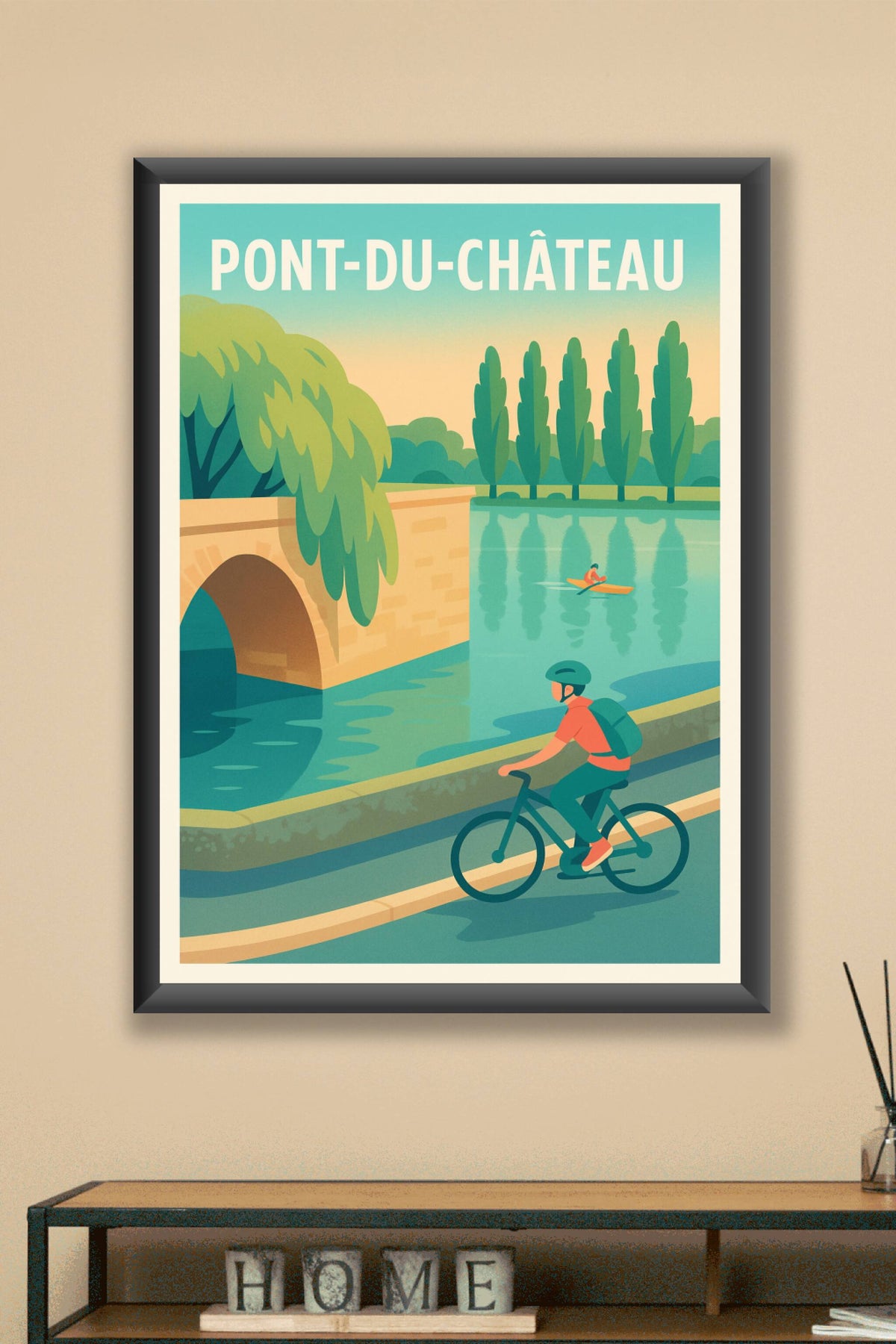 Affiche de Pont-du-Château - Escapade au fil de l'eau