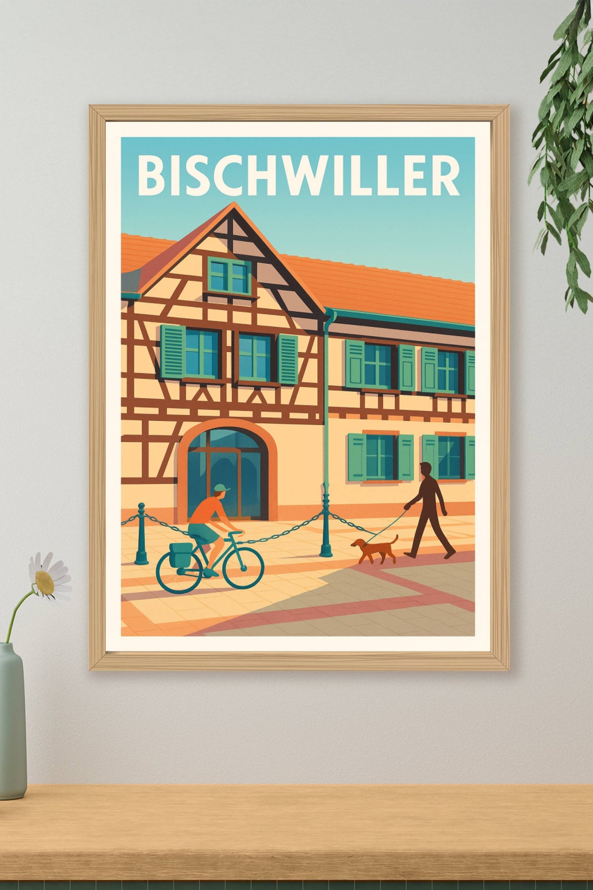 Affiche de Bischwiller - Charme et douceur de vie en Alsace