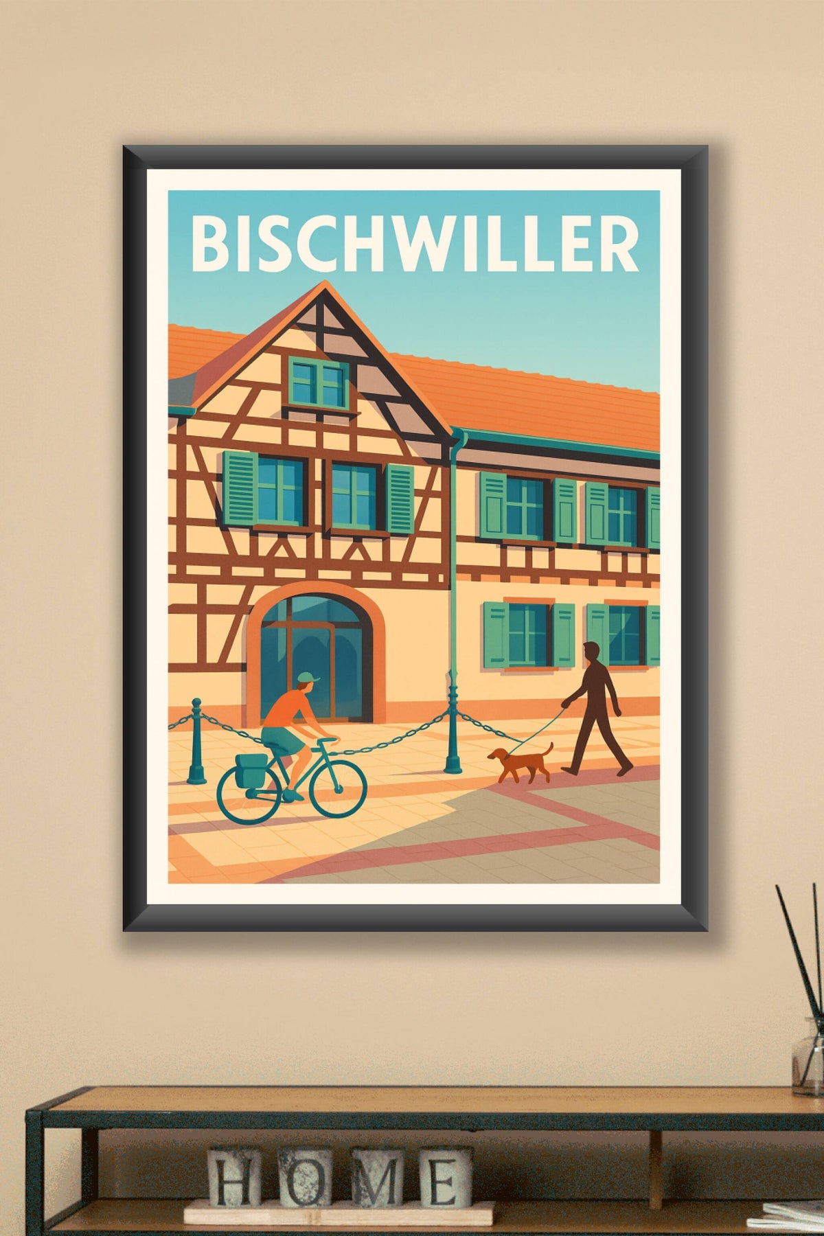 Affiche de Bischwiller - Charme et douceur de vie en Alsace