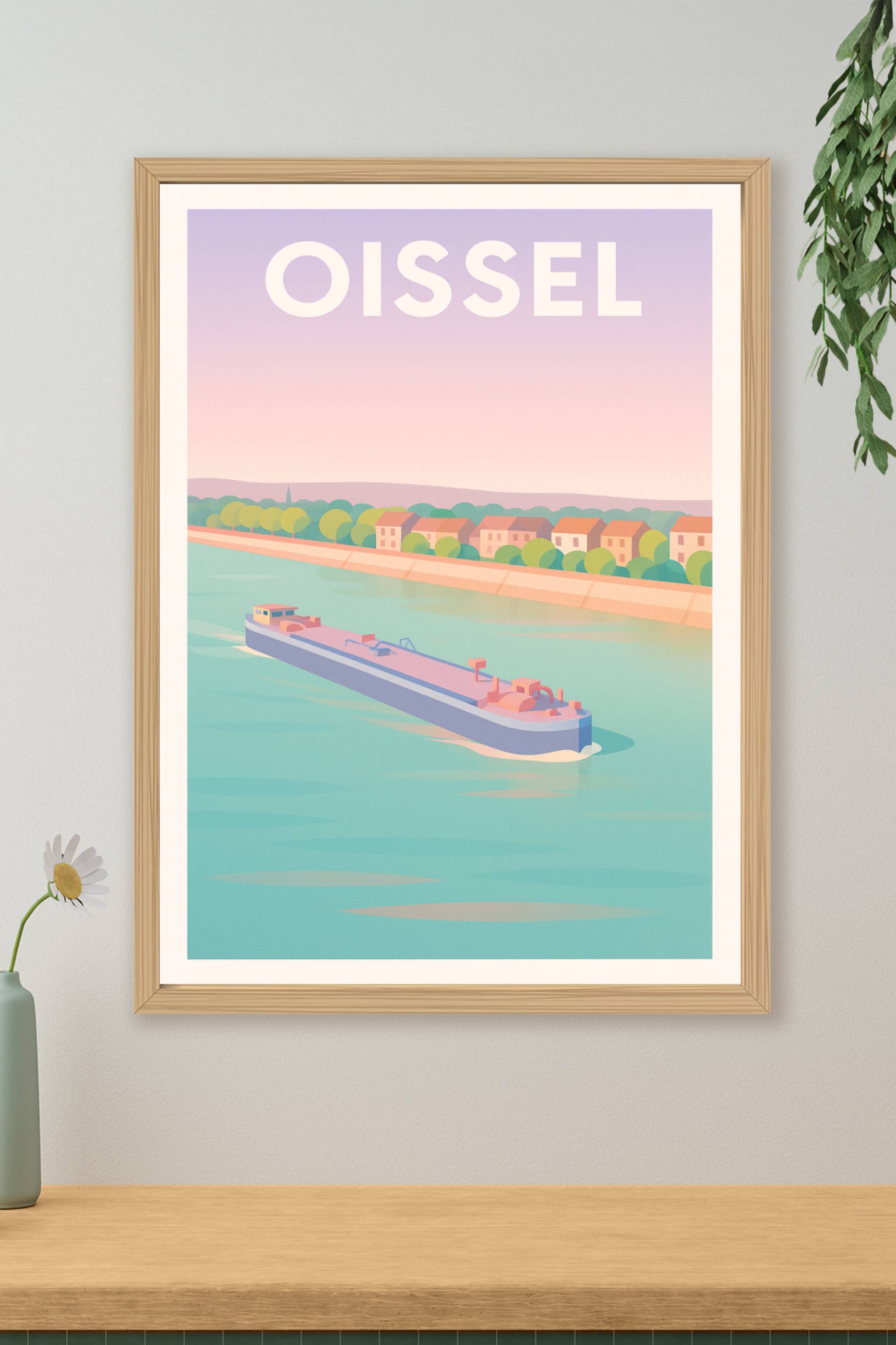 Affiche de Oissel - Sérénité au fil de l'eau