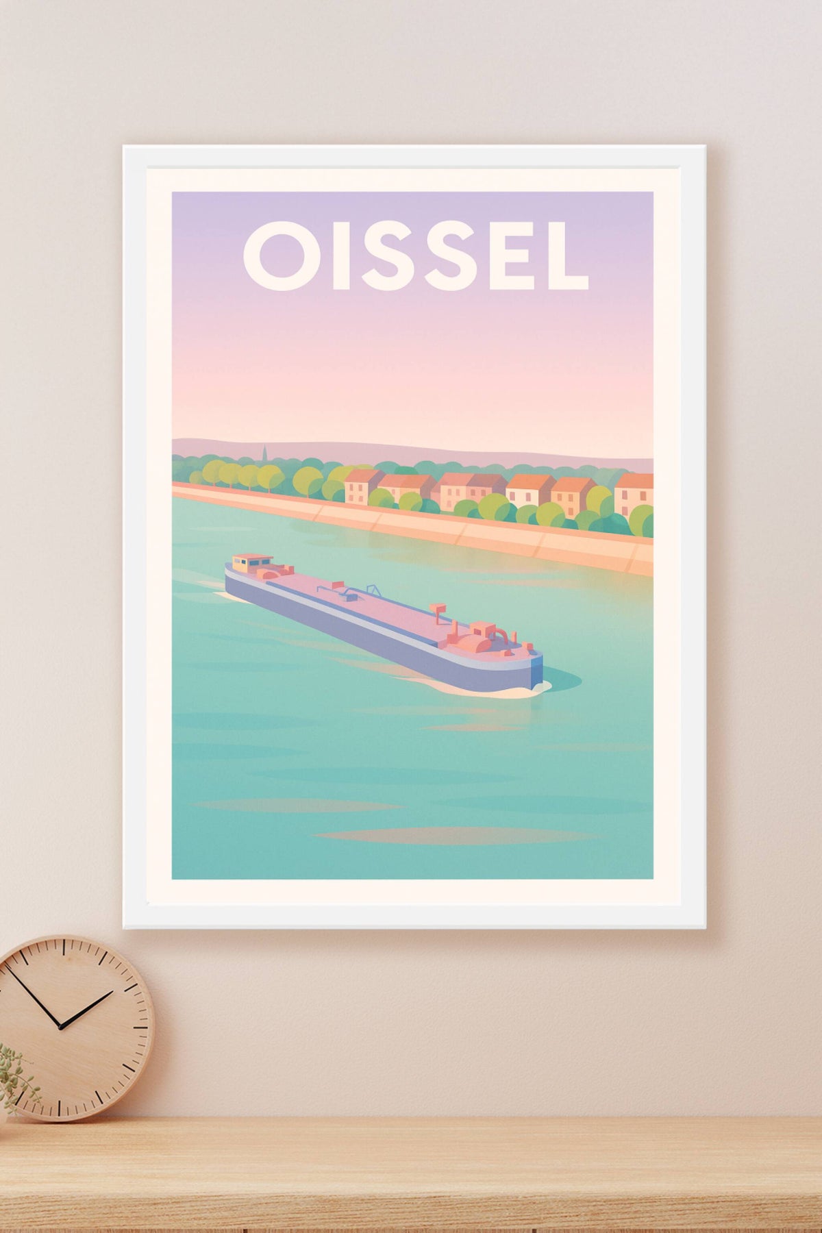 Affiche de Oissel - Sérénité au fil de l'eau
