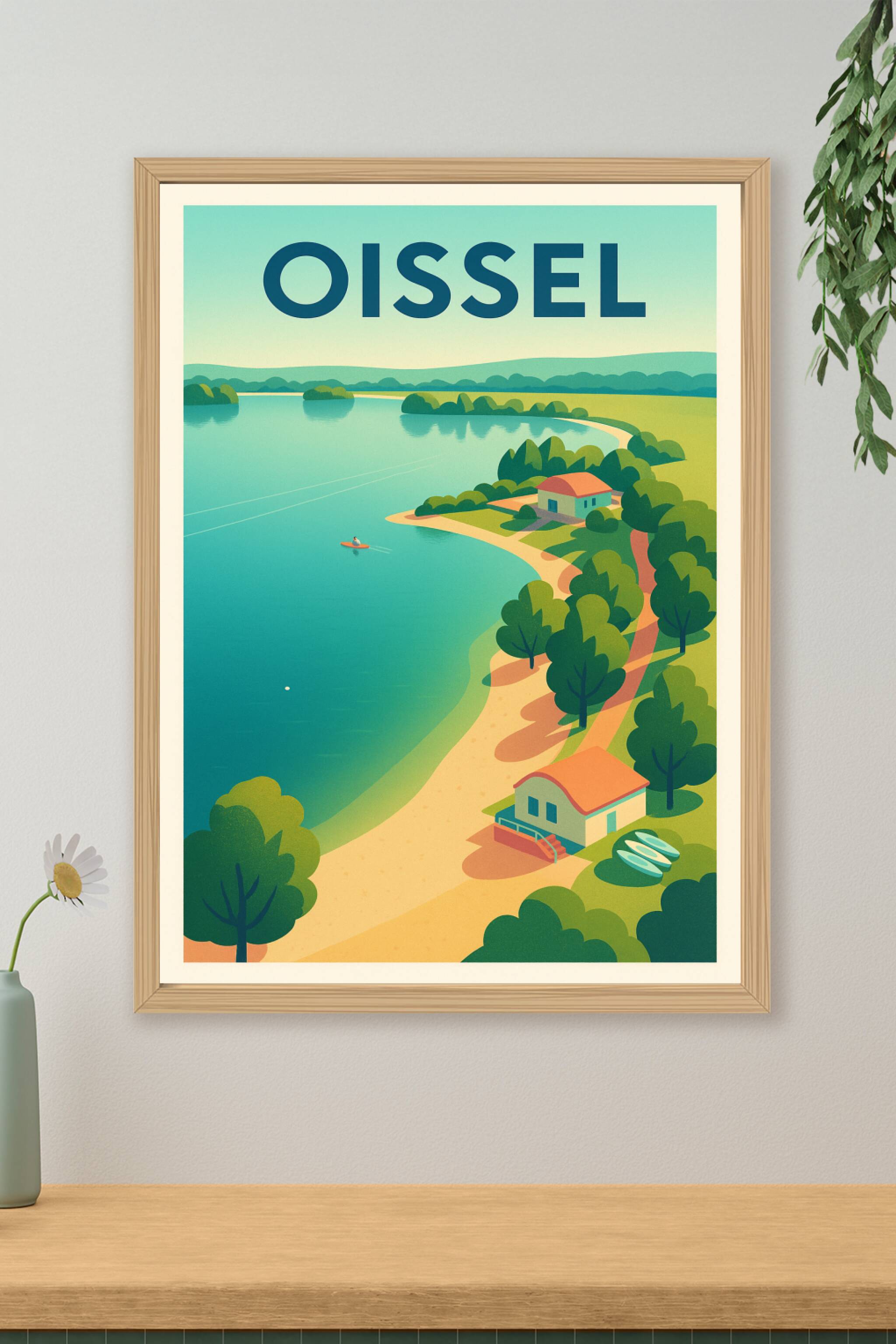 Affiche de Oissel - Escapade Paisible au Bord de l'Eau