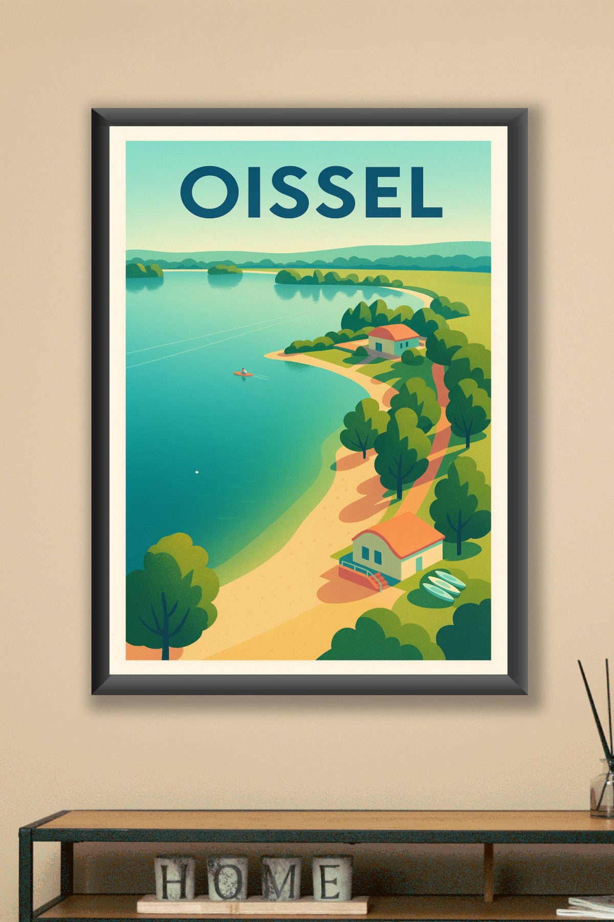 Affiche de Oissel - Escapade Paisible au Bord de l'Eau