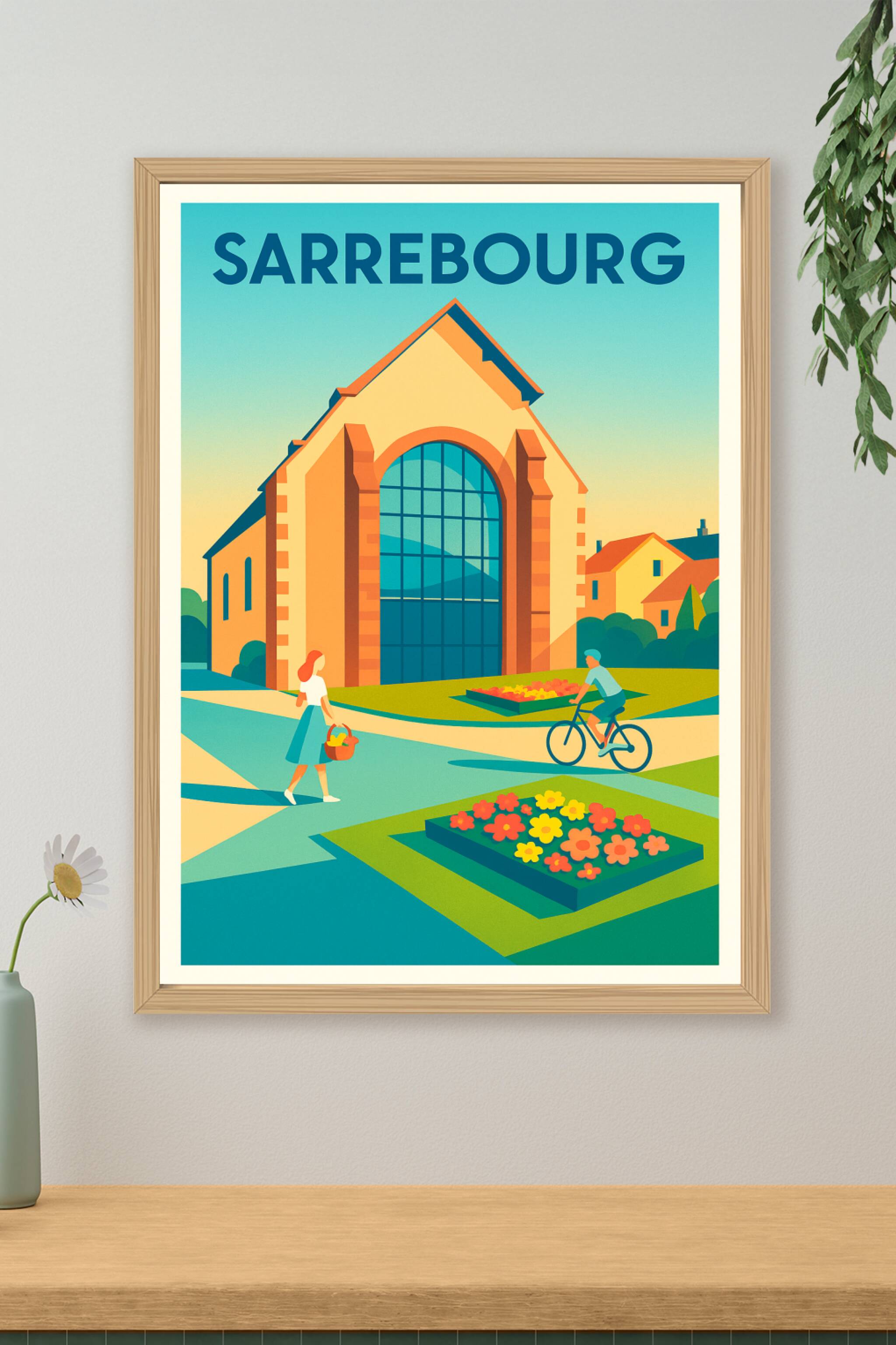 Affiche de Sarrebourg - Sérénité et charme au cœur de la ville