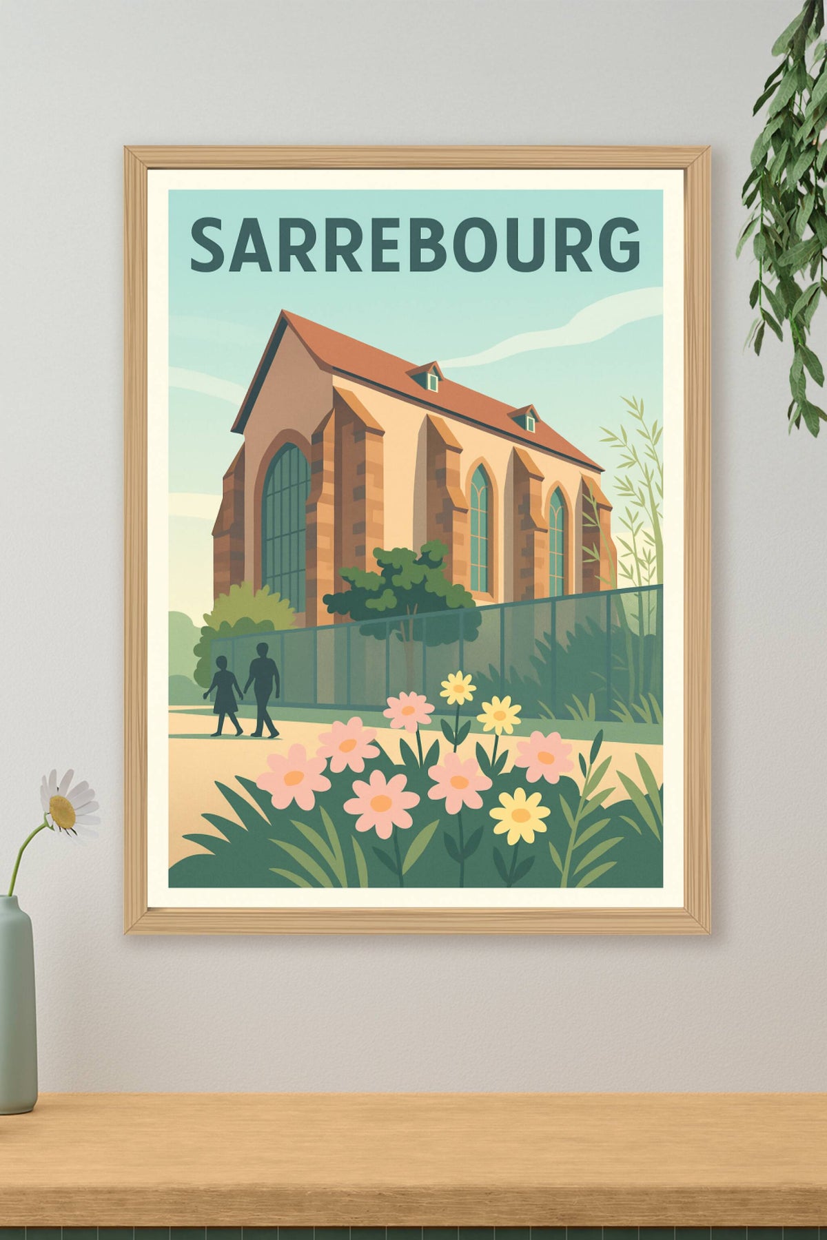 Affiche de Sarrebourg - Charme et sérénité en Moselle