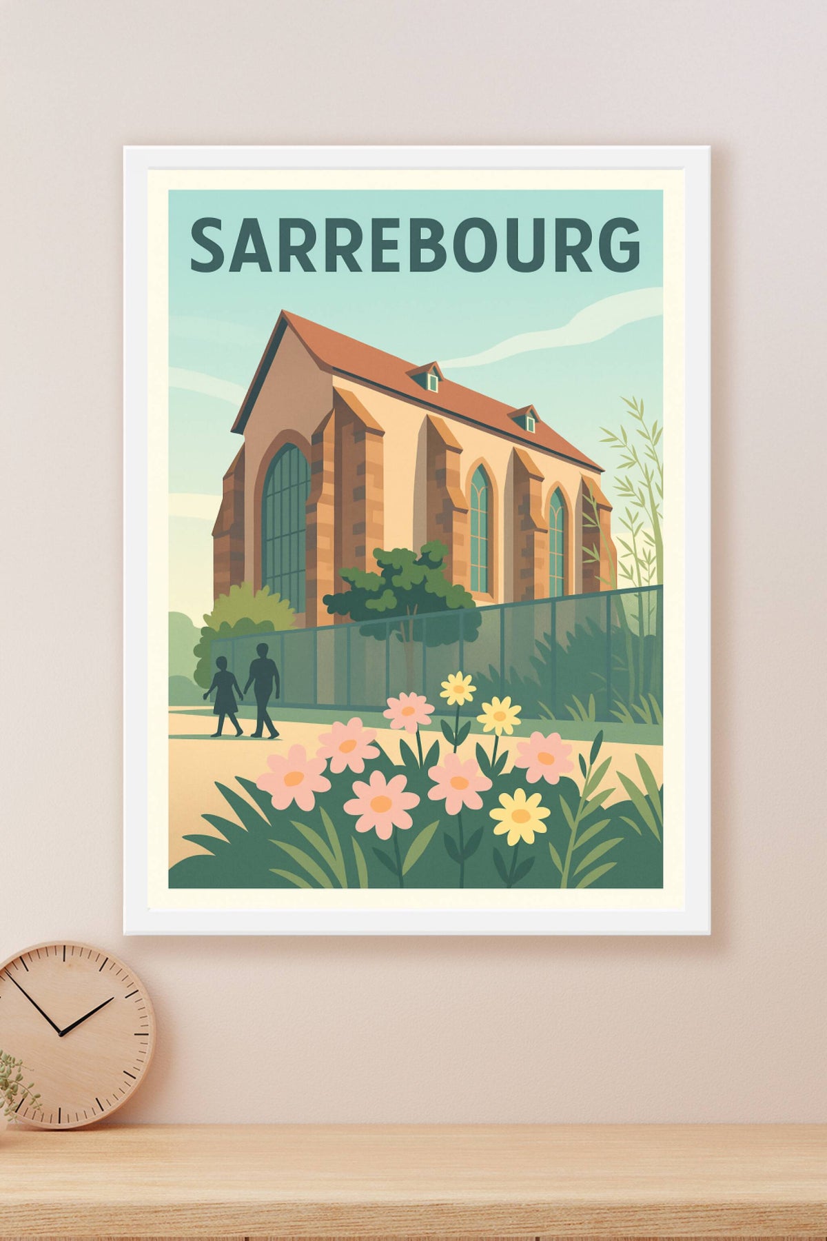 Affiche de Sarrebourg - Charme et sérénité en Moselle