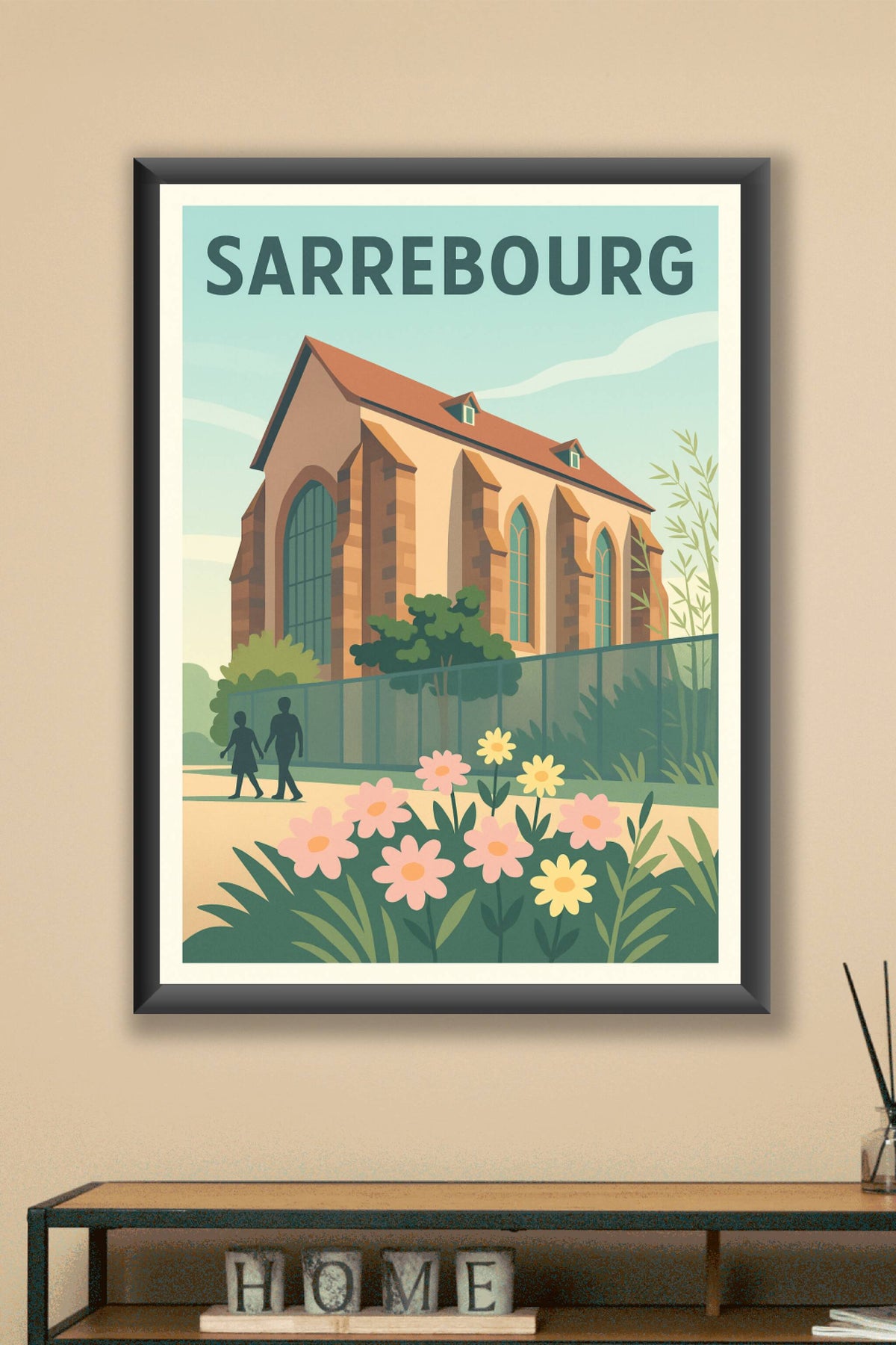 Affiche de Sarrebourg - Charme et sérénité en Moselle