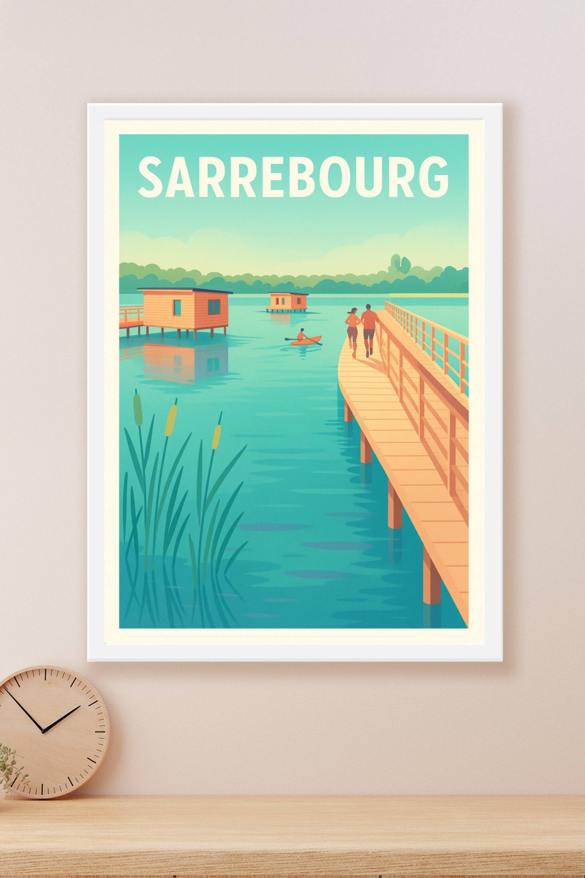 Affiche de Sarrebourg - Évasion au bord de l'eau
