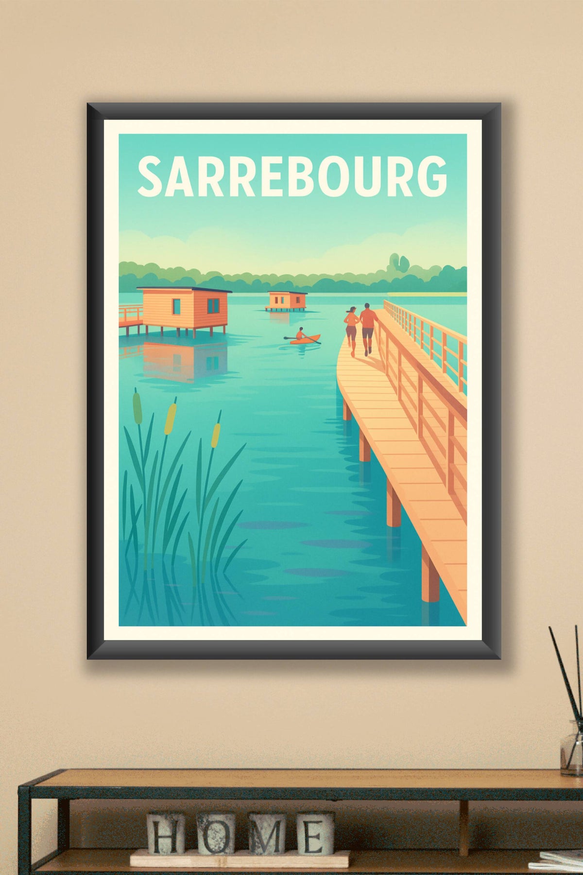 Affiche de Sarrebourg - Évasion au bord de l'eau