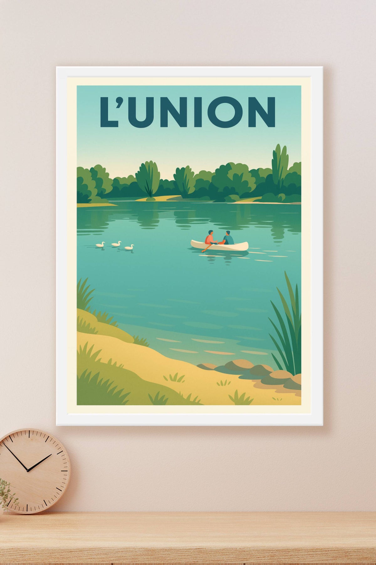 Affiche de L'Union - Évasion au fil de l'eau