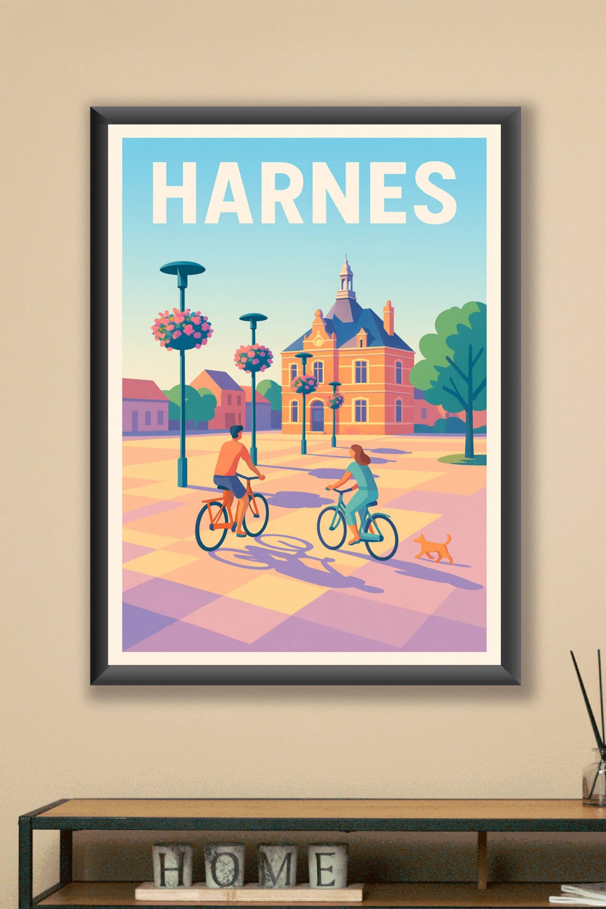 Affiche de Harnes - Une balade en douceur au cœur de la ville