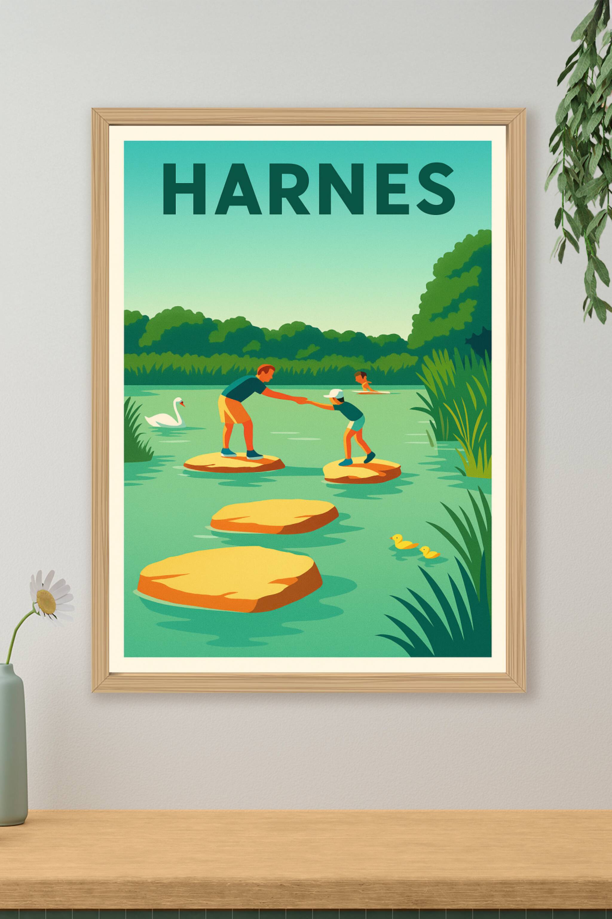 Affiche de Harnes - L'évasion nature en famille