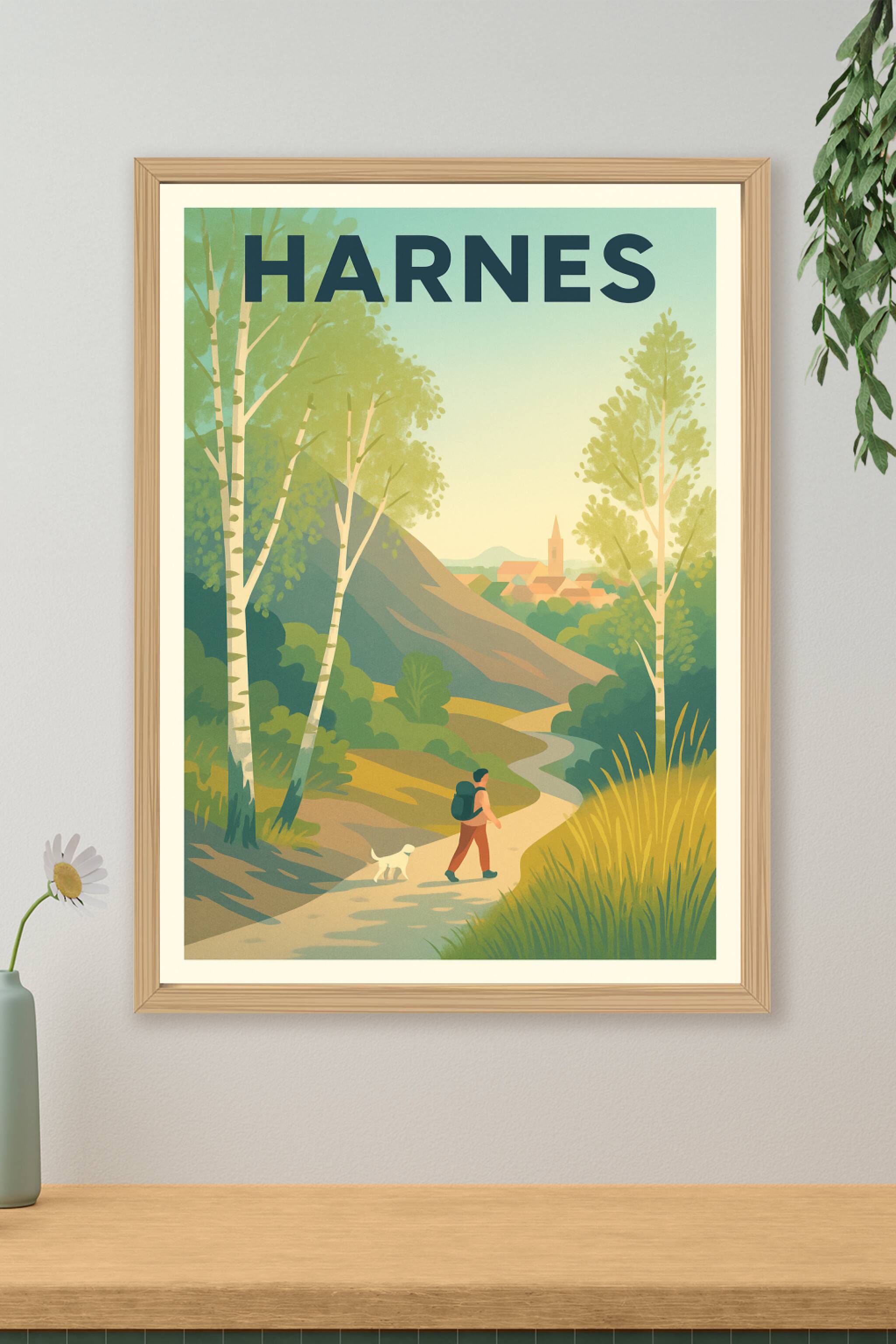 Affiche de Harnes - Balade bucolique au cœur de la nature