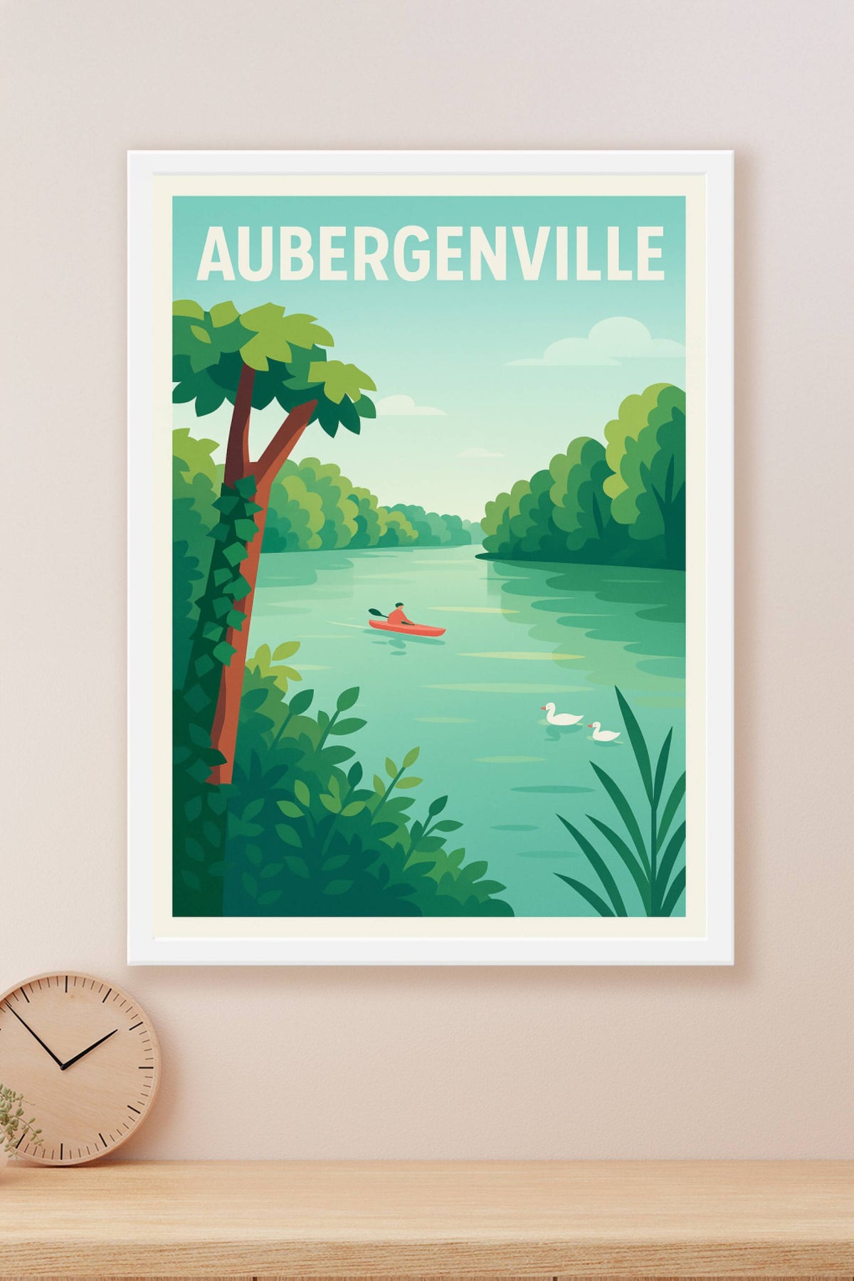 Affiche de Aubergenville - Escapade Nature au Fil de l'Eau
