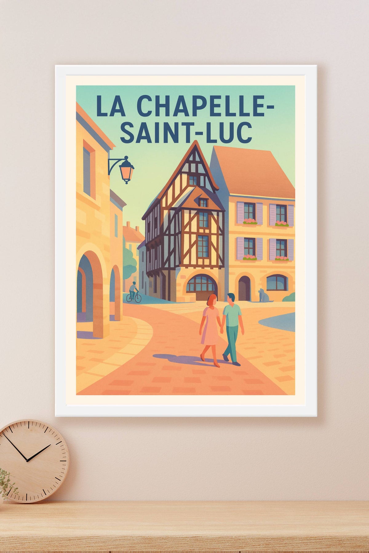 Affiche de La Chapelle-Saint-Luc - Charme et douceur de vie à l’ancienne