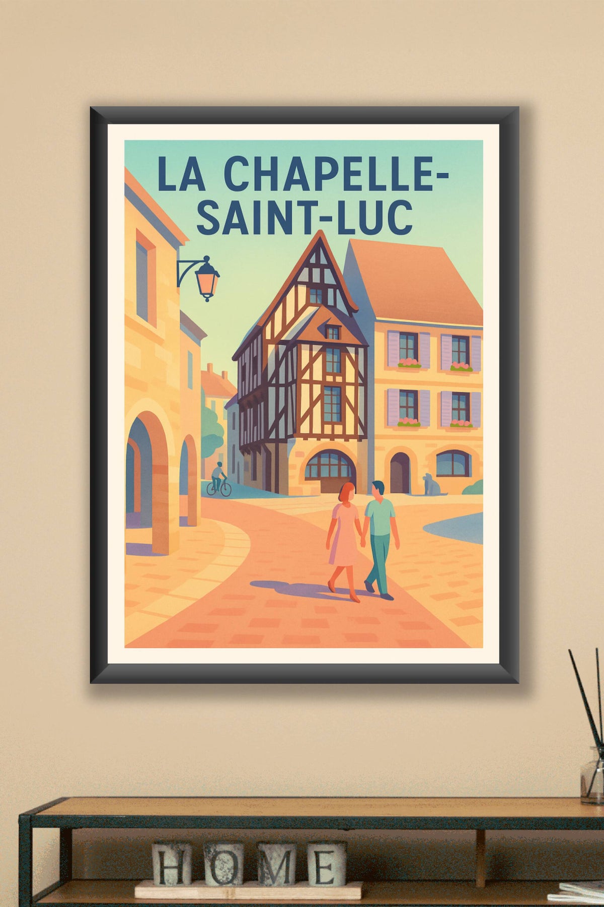 Affiche de La Chapelle-Saint-Luc - Charme et douceur de vie à l’ancienne
