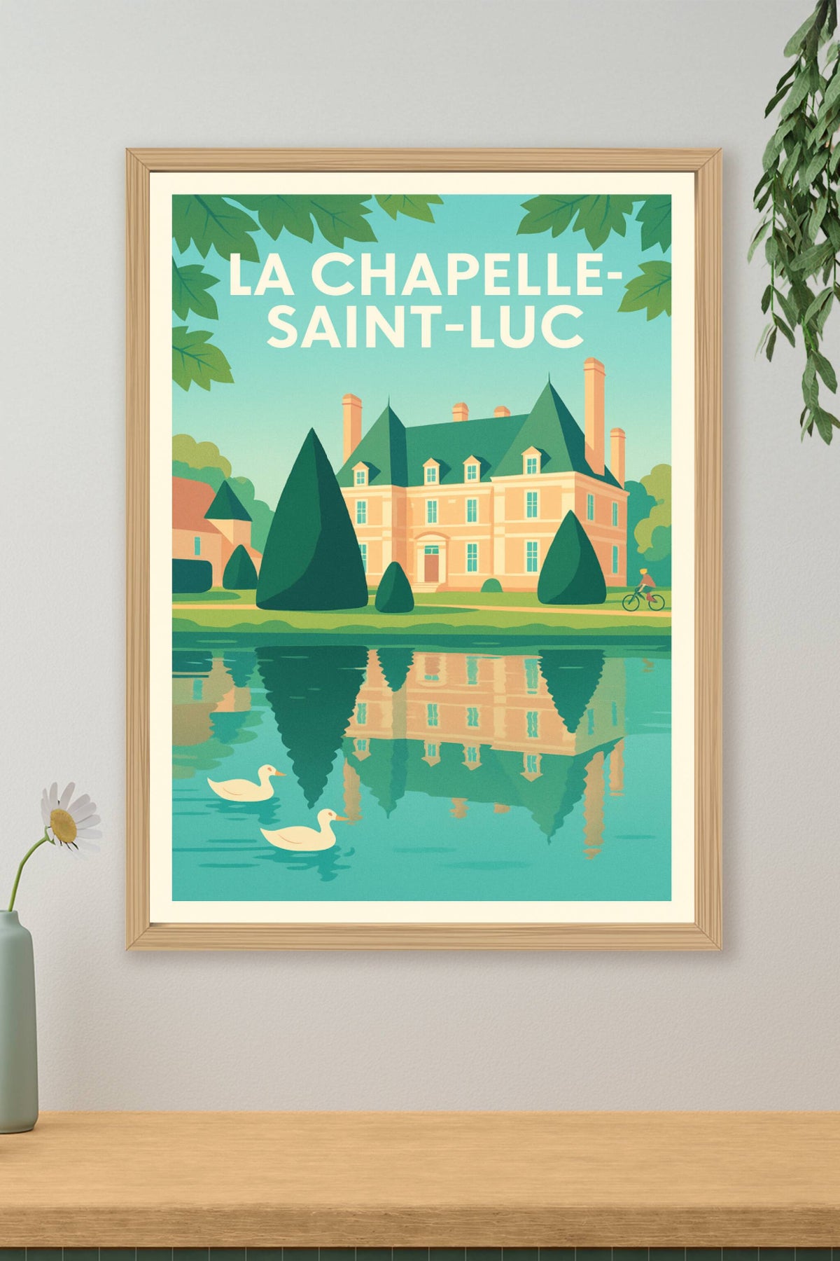 Affiche de La Chapelle-Saint-Luc - Harmonie entre nature et patrimoine