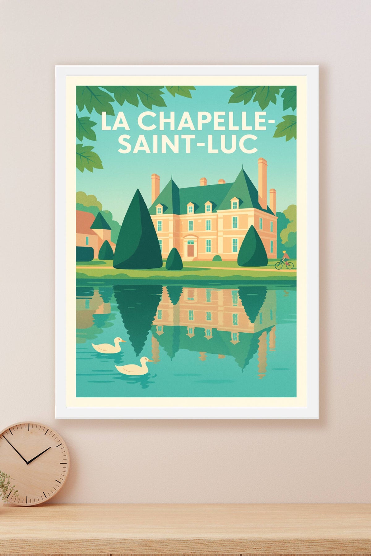 Affiche de La Chapelle-Saint-Luc - Harmonie entre nature et patrimoine