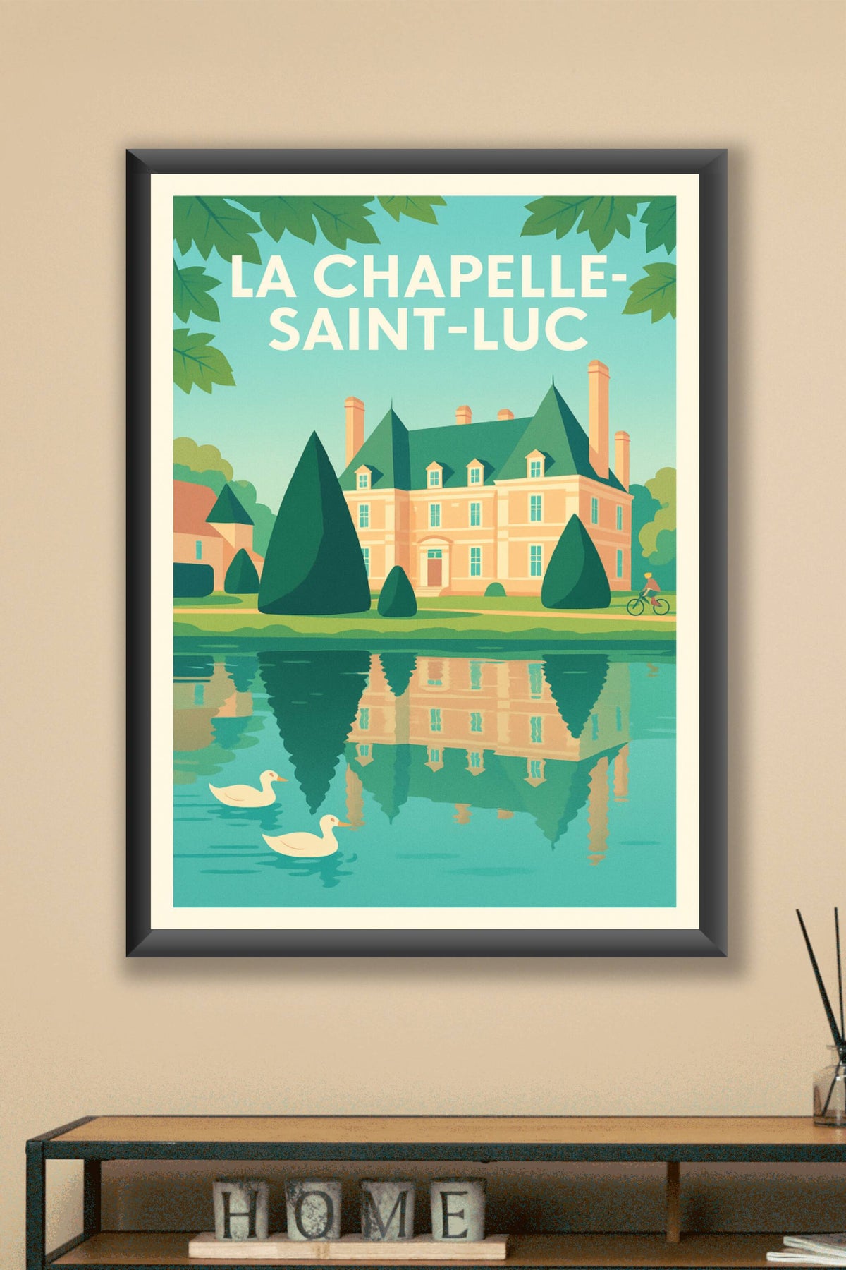 Affiche de La Chapelle-Saint-Luc - Harmonie entre nature et patrimoine