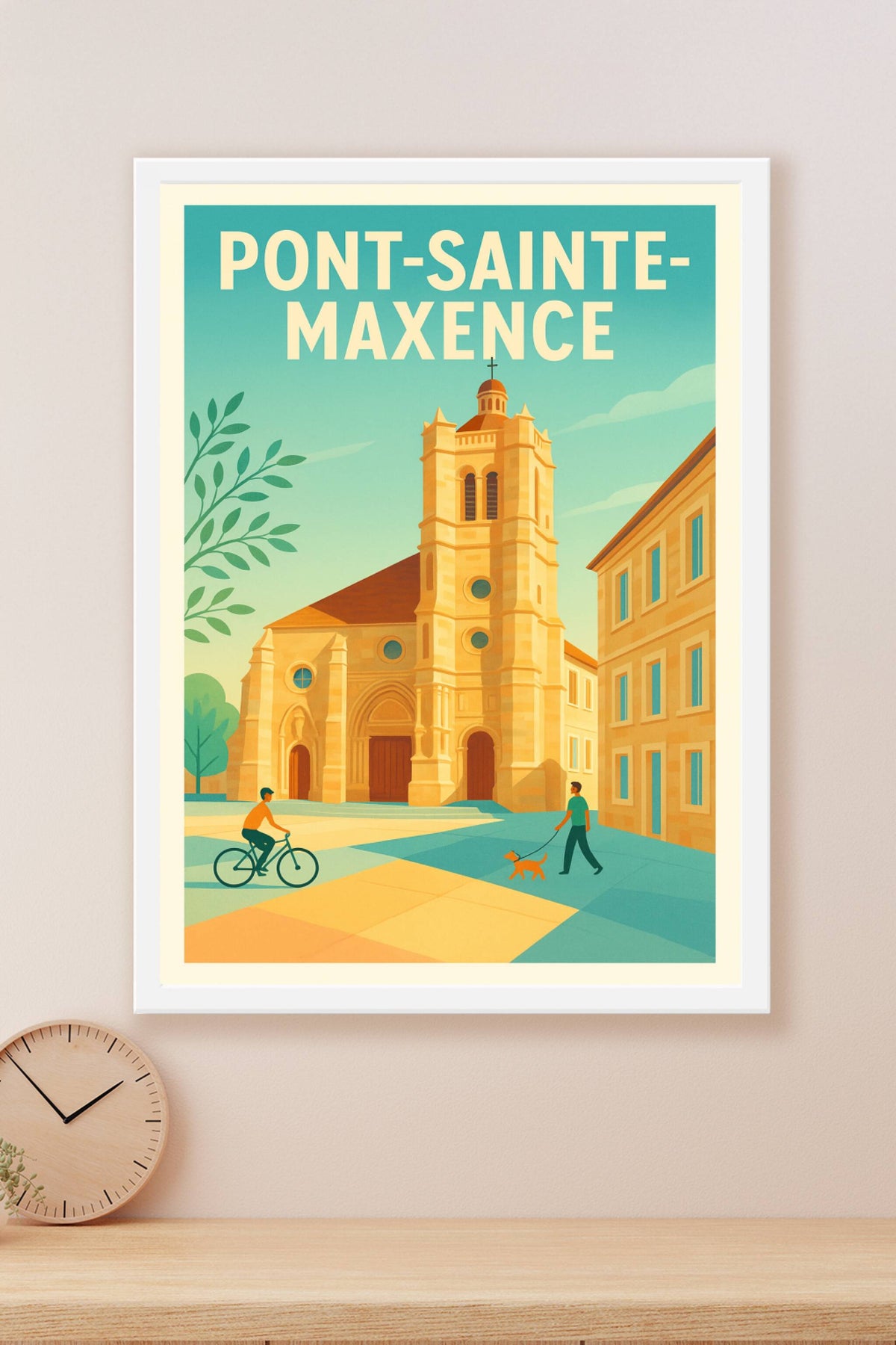 Affiche de Pont-Sainte-Maxence - Un charme historique au cœur de la ville