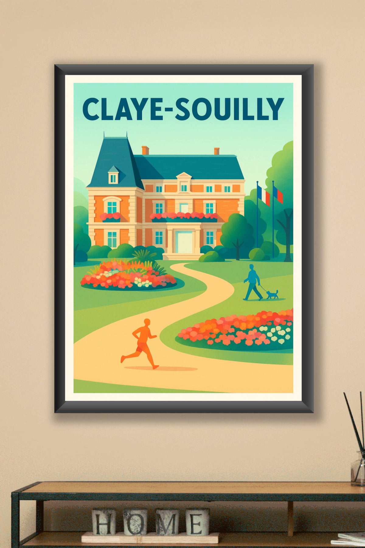 Affiche de Claye-Souilly - Harmonie et nature en ville