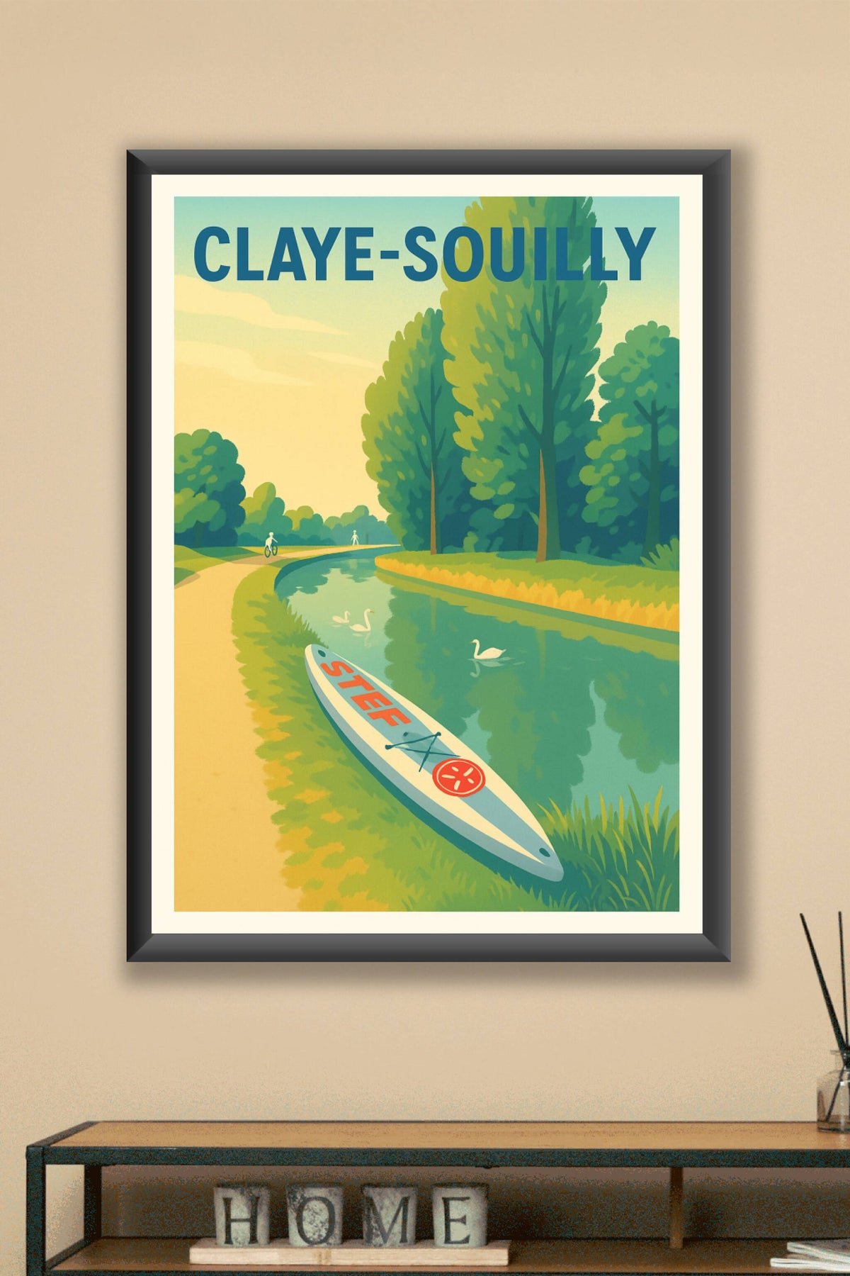 Affiche de Claye-Souilly - Évasion bucolique au fil de l'eau