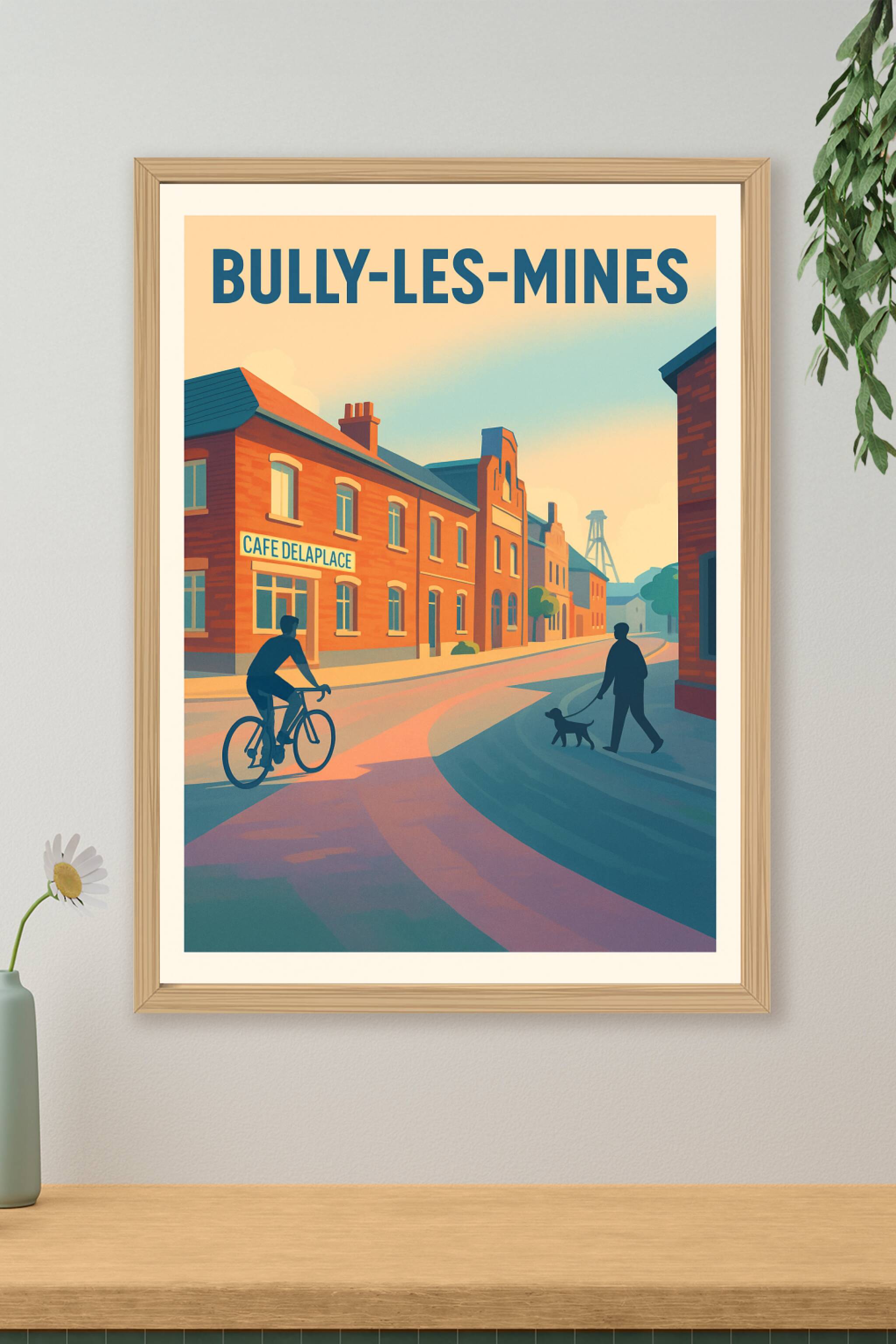 Affiche de Bully-les-Mines - Charme et ambiance villageoise