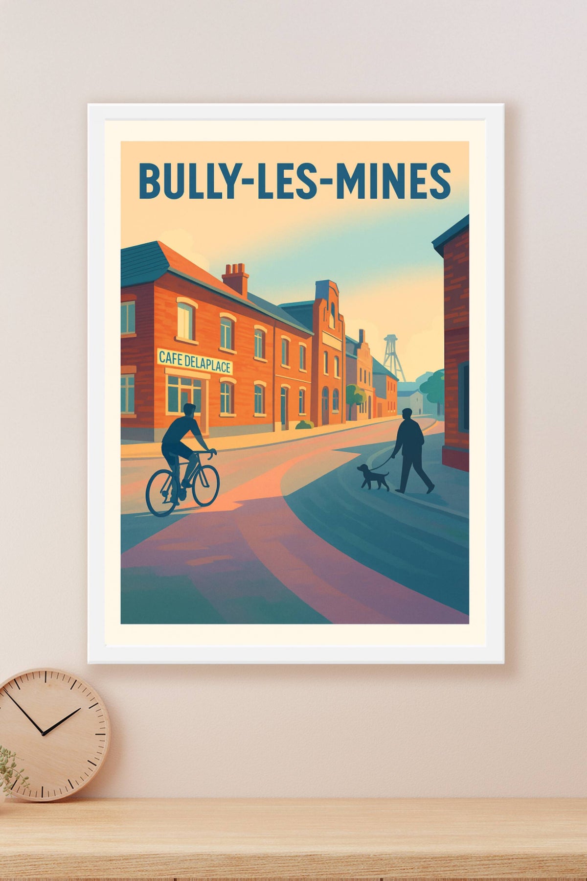 Affiche de Bully-les-Mines - Charme et ambiance villageoise
