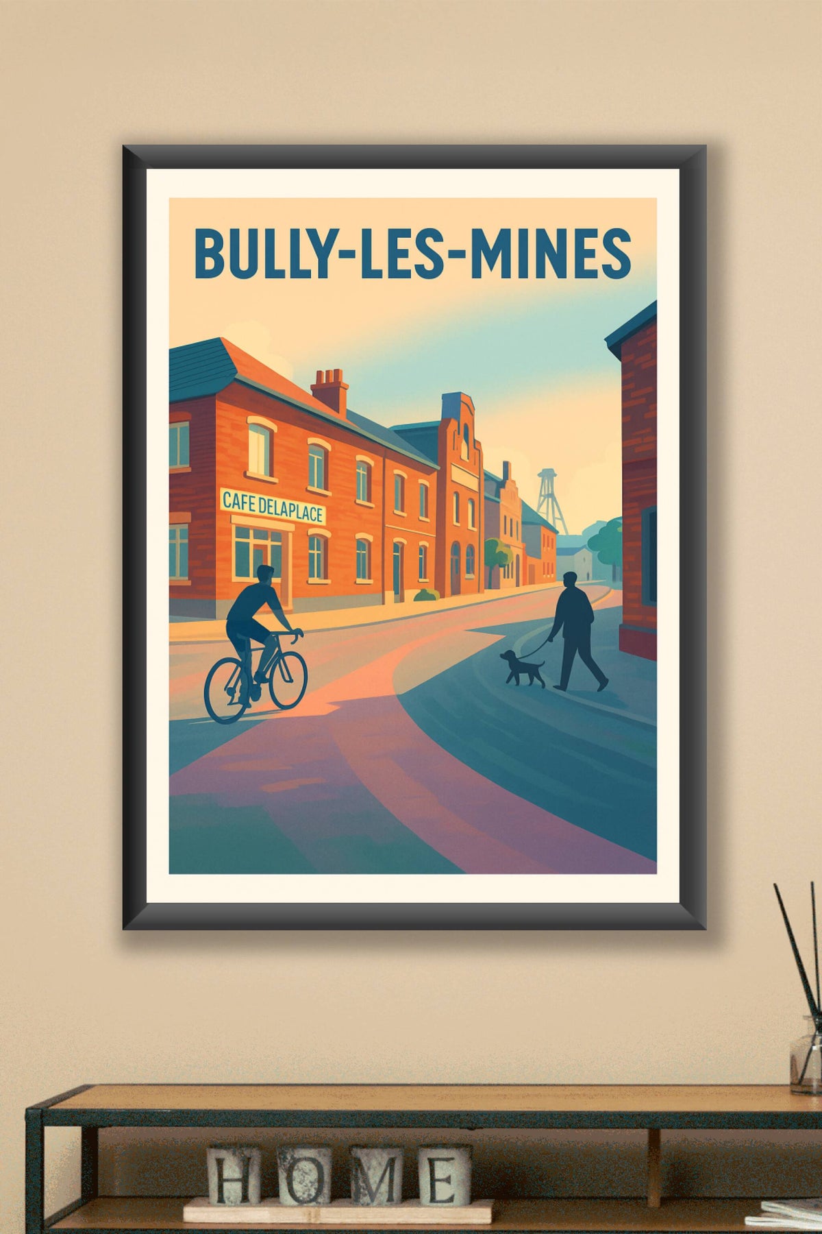 Affiche de Bully-les-Mines - Charme et ambiance villageoise