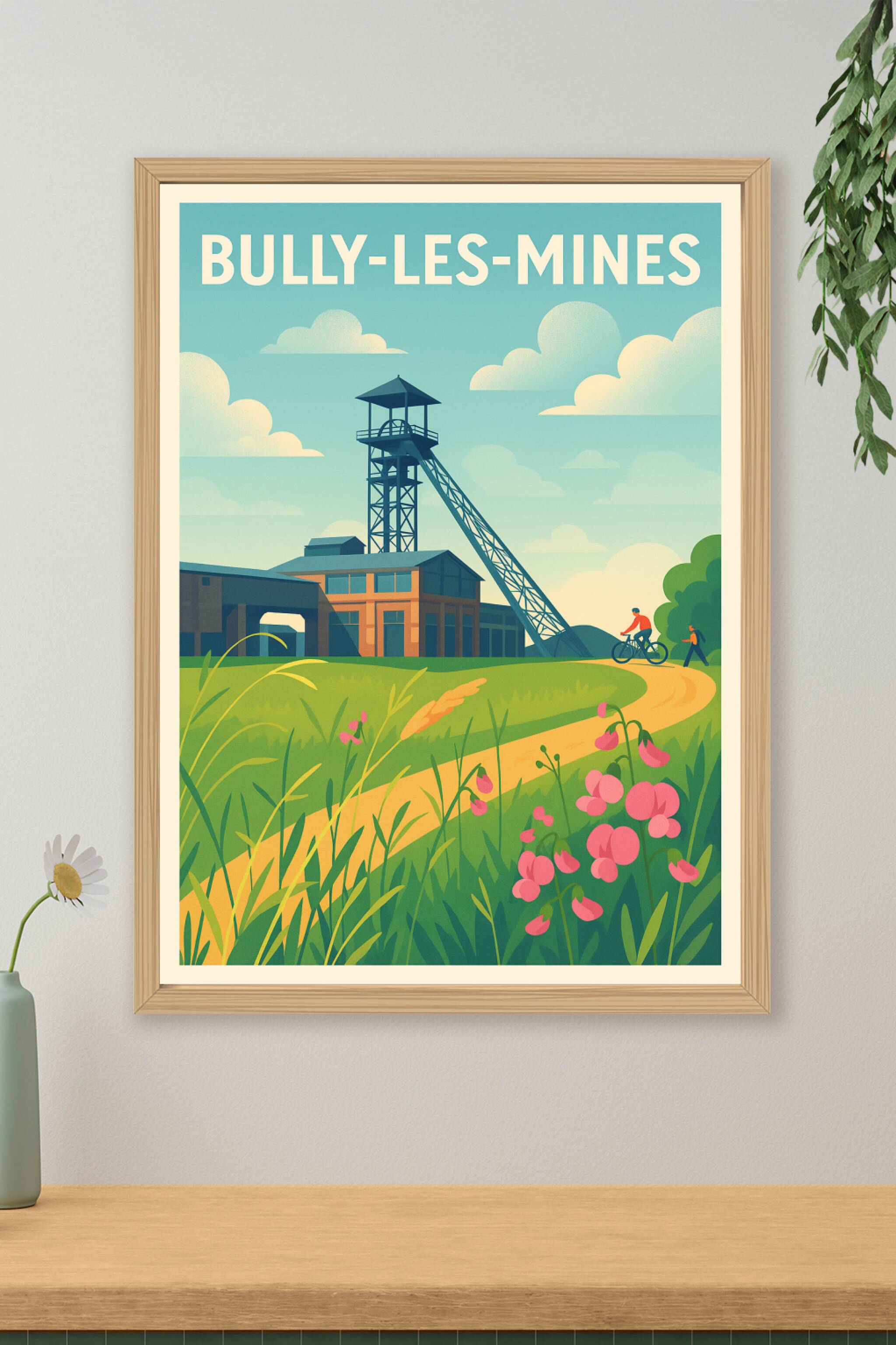 Affiche de Bully-les-Mines - Évasion verte au cœur du patrimoine industriel