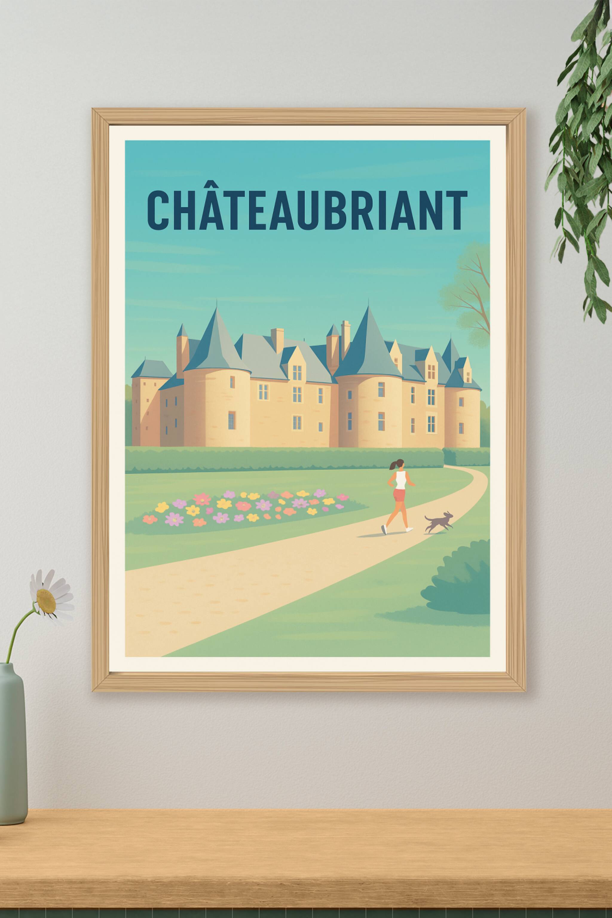 Affiche de Châteaubriant - Escapade au château historique