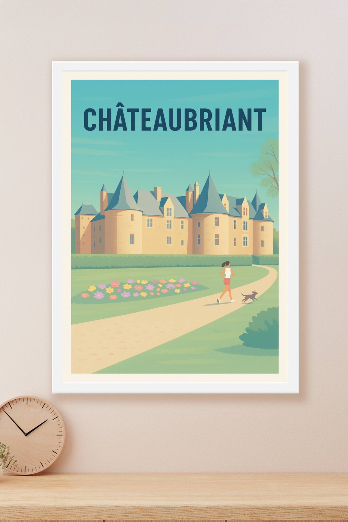 Affiche de Châteaubriant - Escapade au château historique