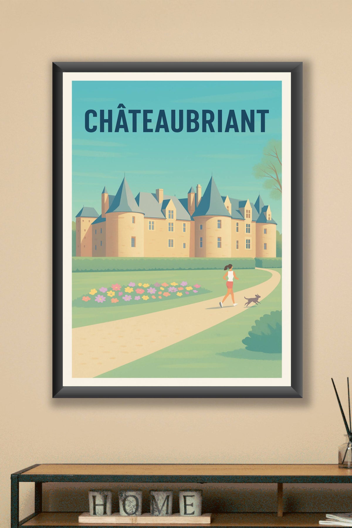 Affiche de Châteaubriant - Escapade au château historique