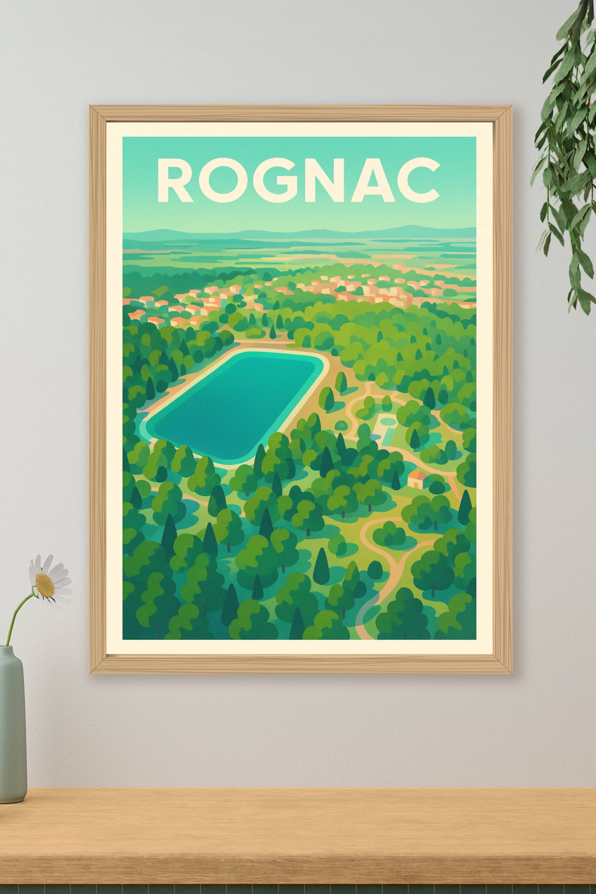 Affiche de Rognac - Évasion verte et sérénité naturelle