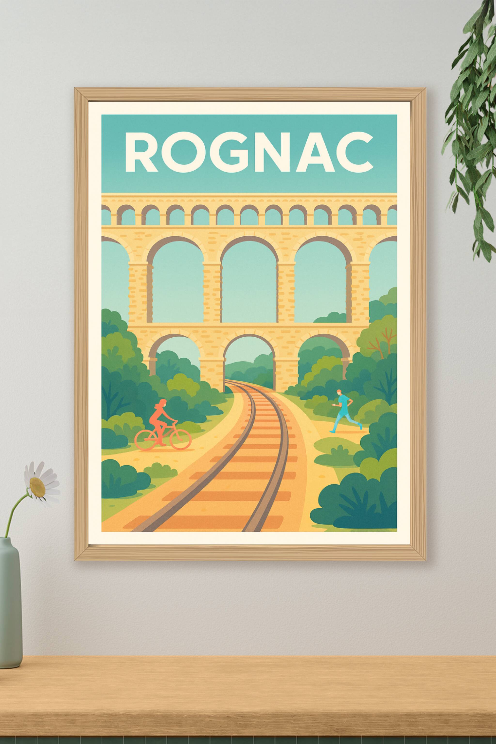 Affiche de Rognac - L'évasion architecturale et nature