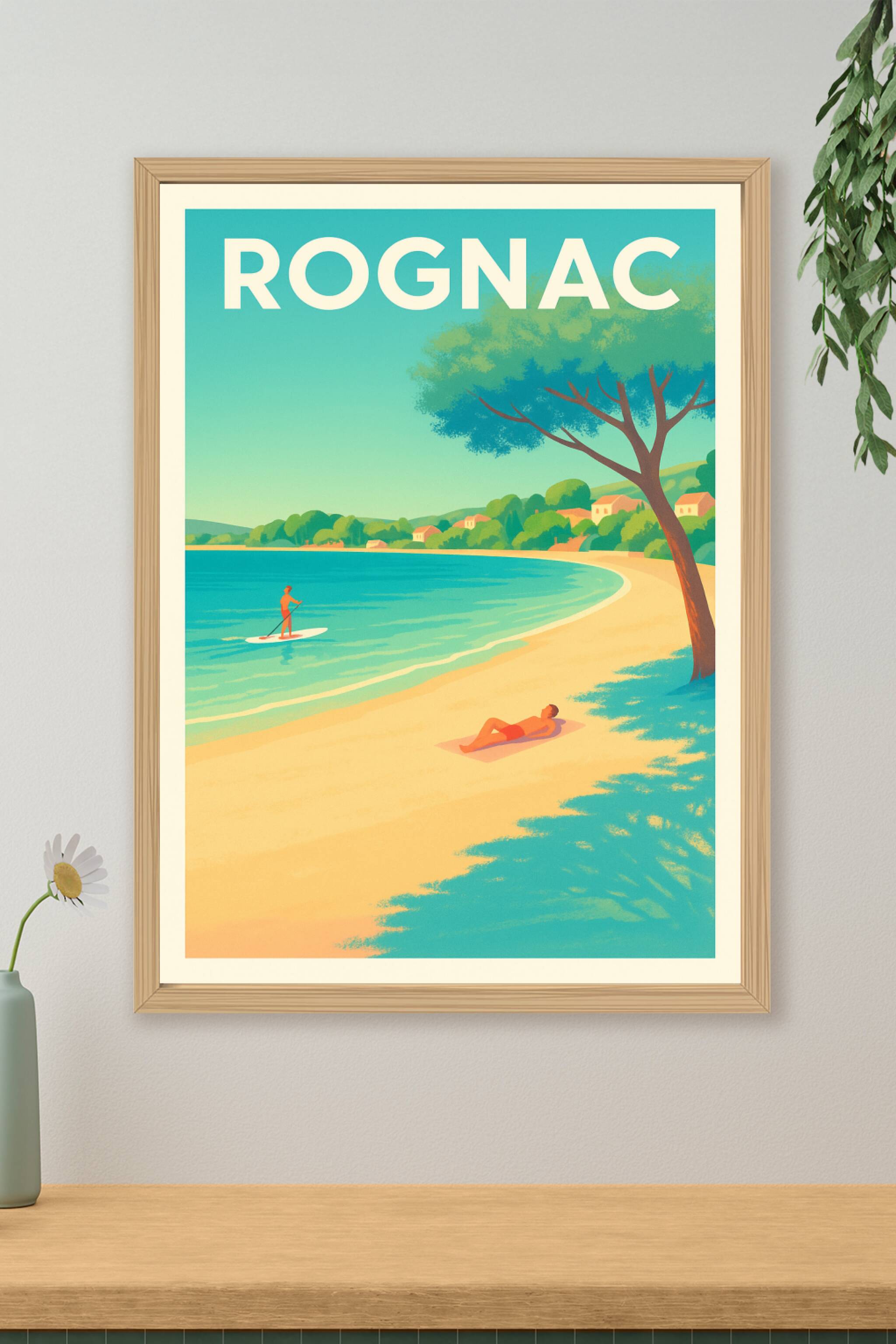 Affiche de Rognac - Échappée balnéaire en Provence