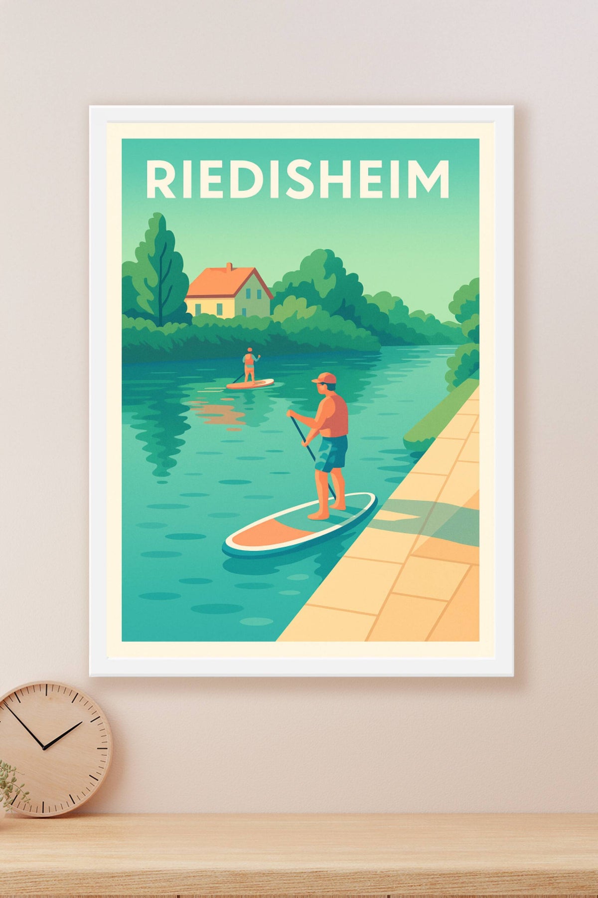 Affiche de Riedisheim - Évasion et nature au fil de l’eau