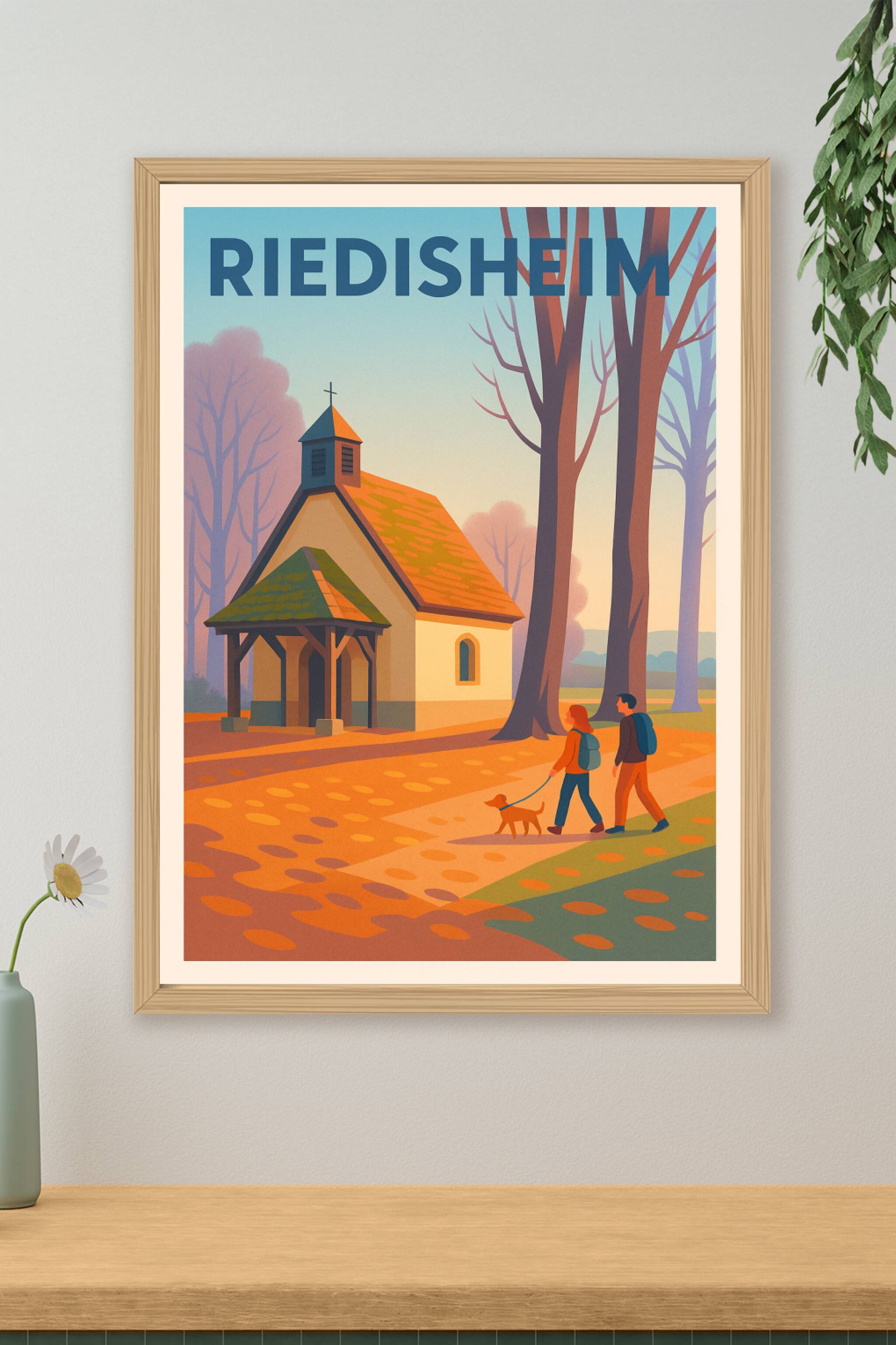 Affiche de Riedsheim - Promenade automnale paisible