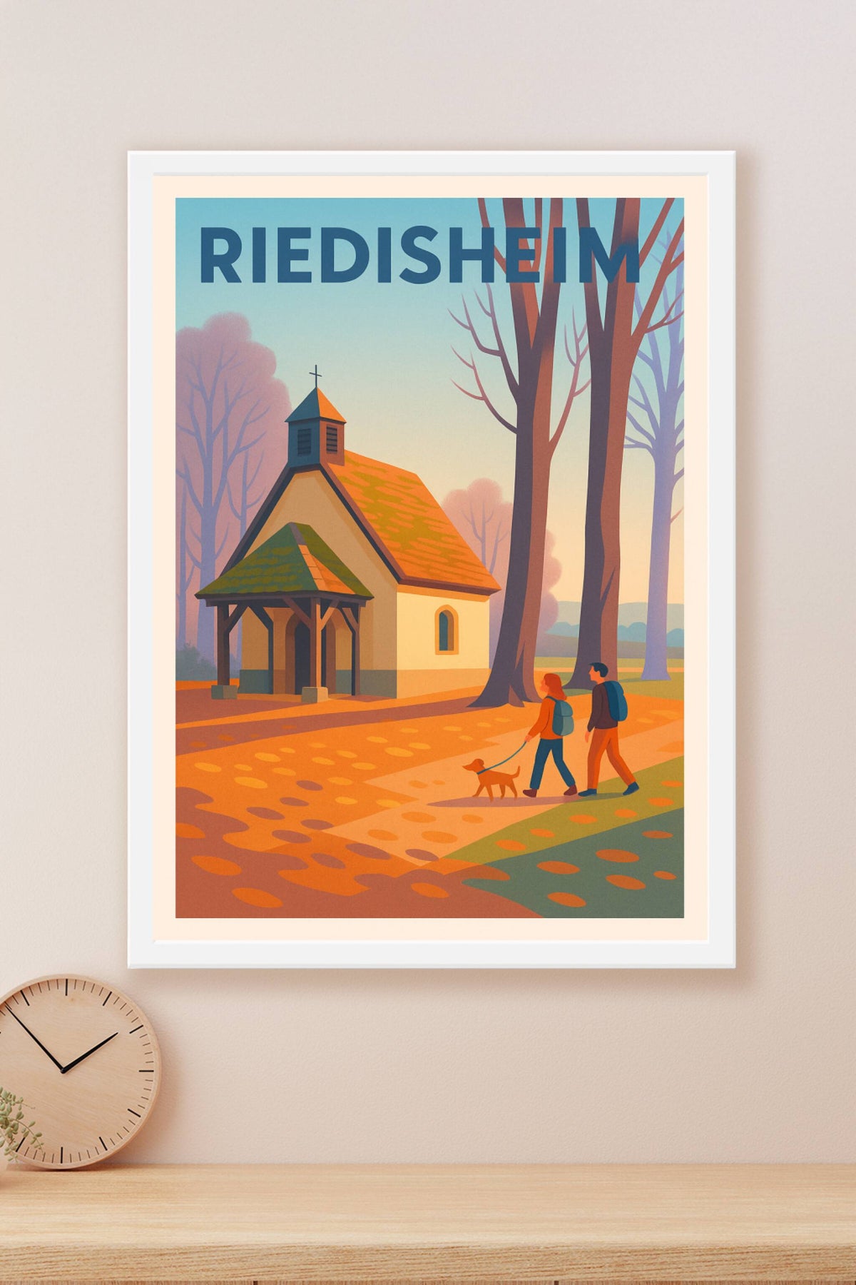 Affiche de Riedsheim - Promenade automnale paisible