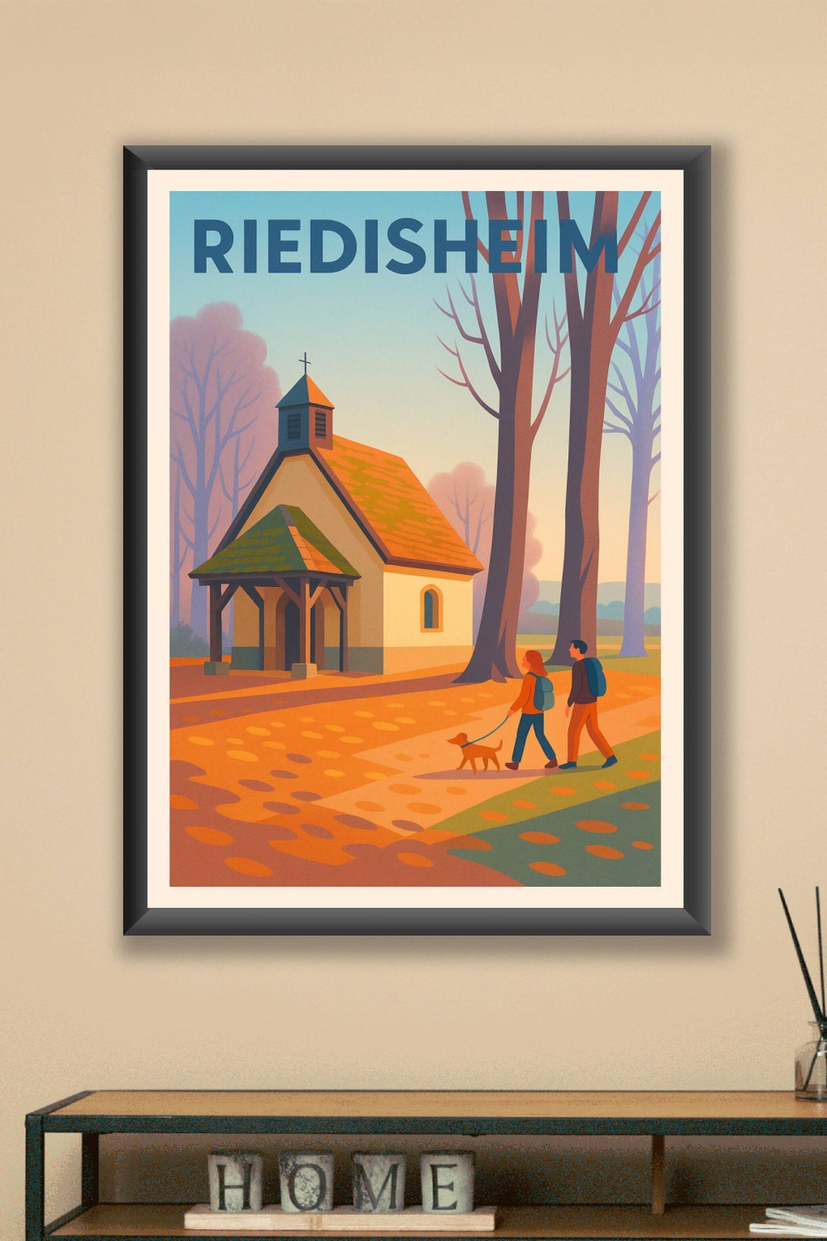 Affiche de Riedsheim - Promenade automnale paisible