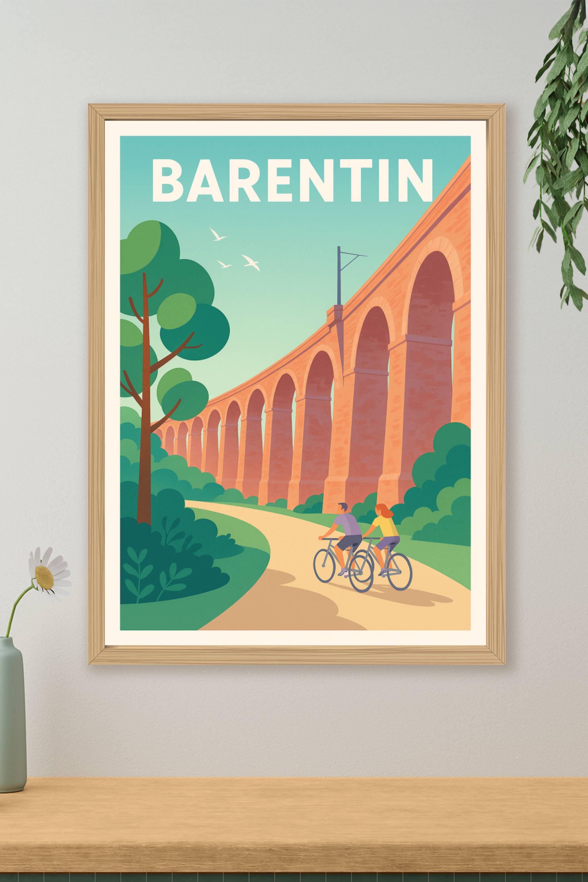 Affiche de Barentin - Promenade au fil de l'aqueduc