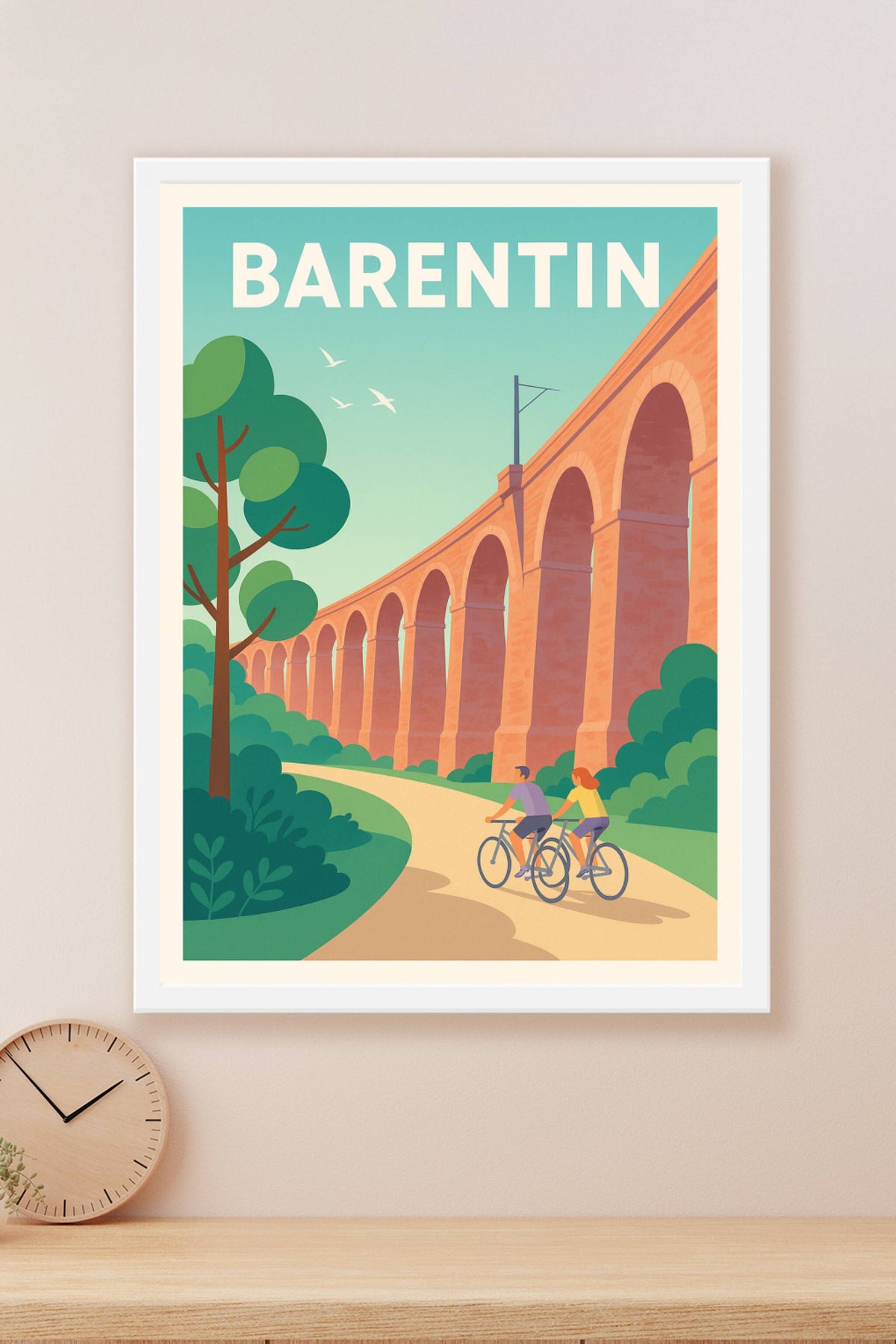 Affiche de Barentin - Promenade au fil de l'aqueduc
