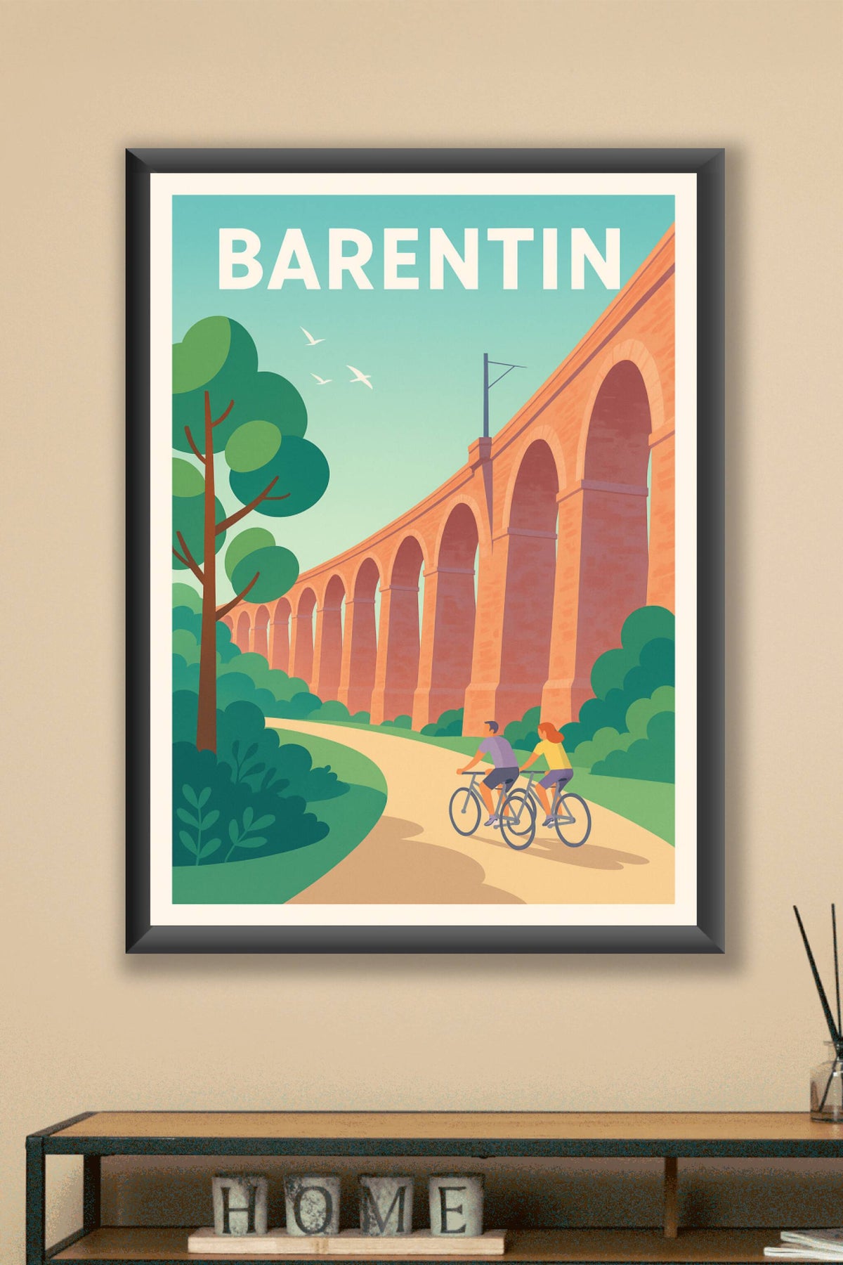 Affiche de Barentin - Promenade au fil de l'aqueduc