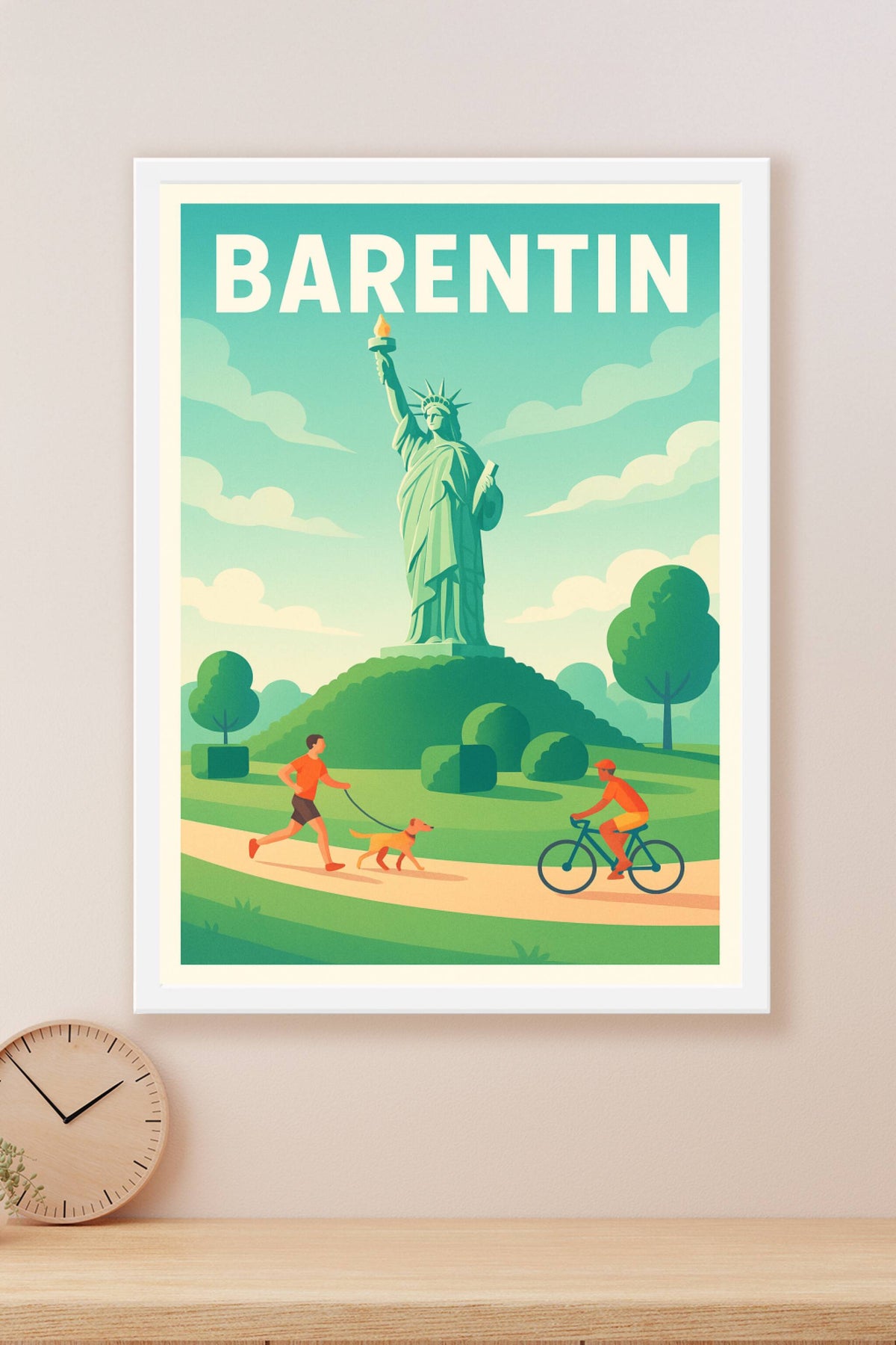 Affiche de Barentin - Entre nature et légende urbaine